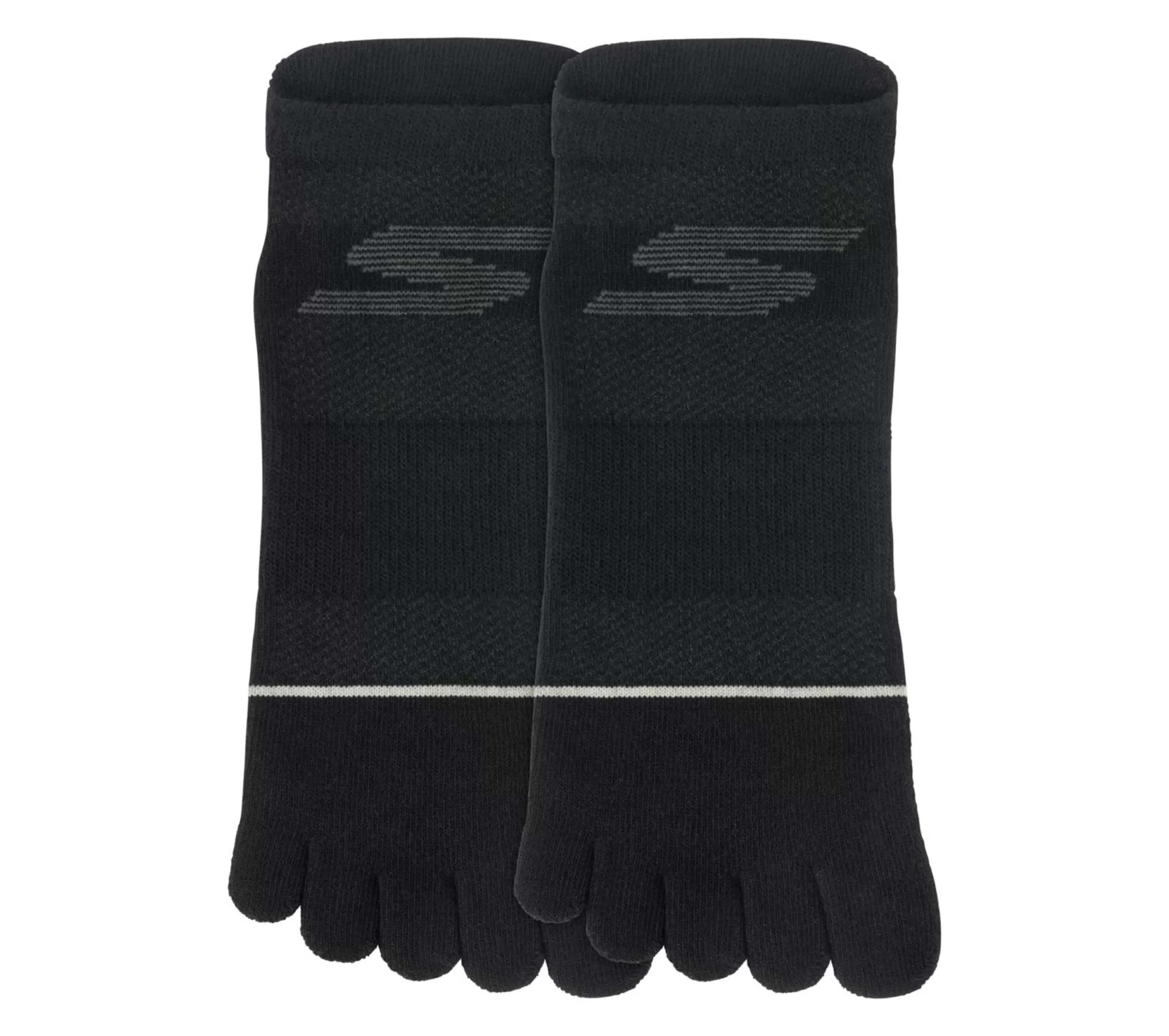 SKECHERS Sokken | Accessoires^2 Pack Low Cut Toe Socks ZWART