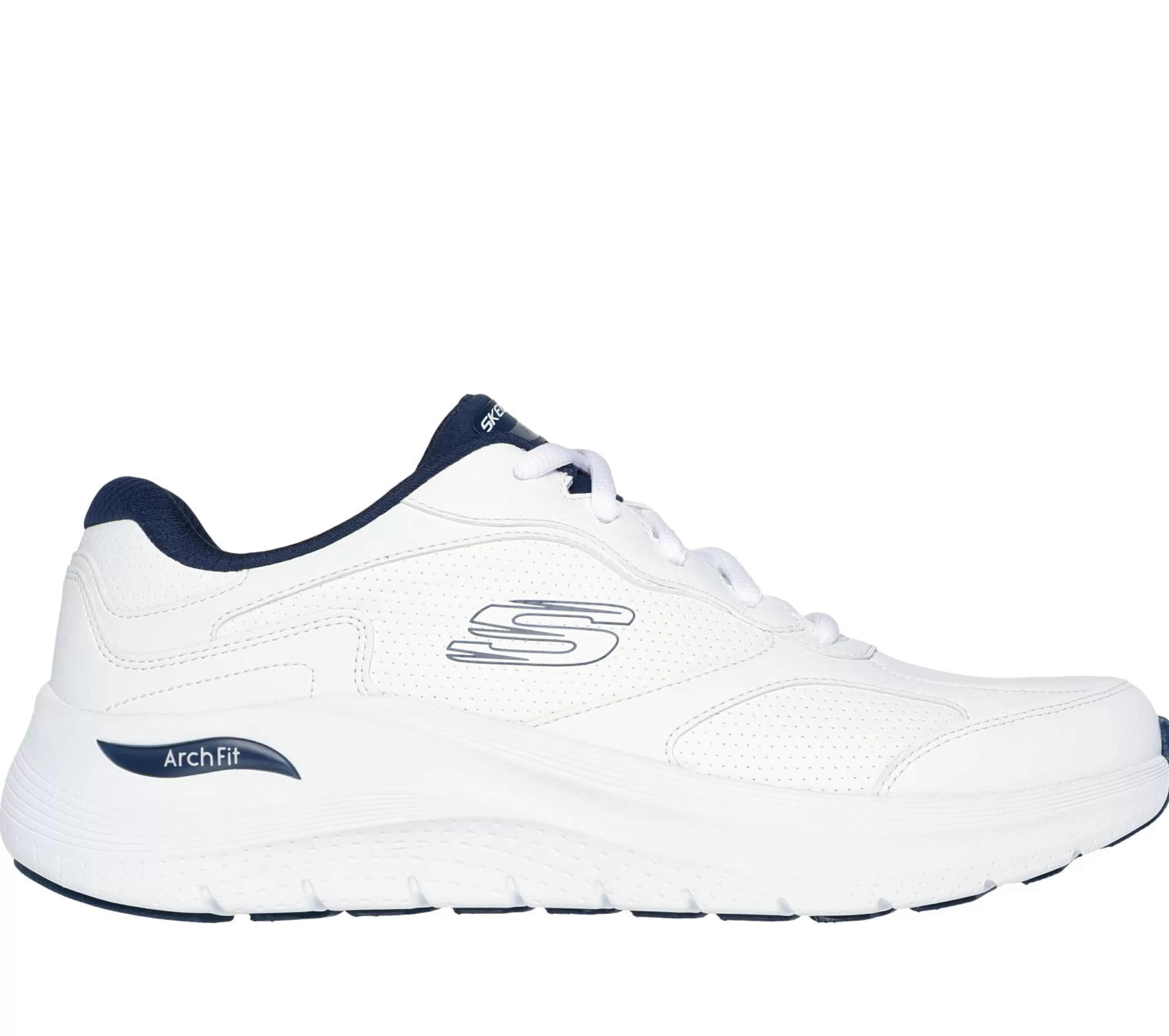 SKECHERS Veterschoenen | Sportieve Sneakers^Arch Fit 2.0 - Safehouse WIT / MARINE