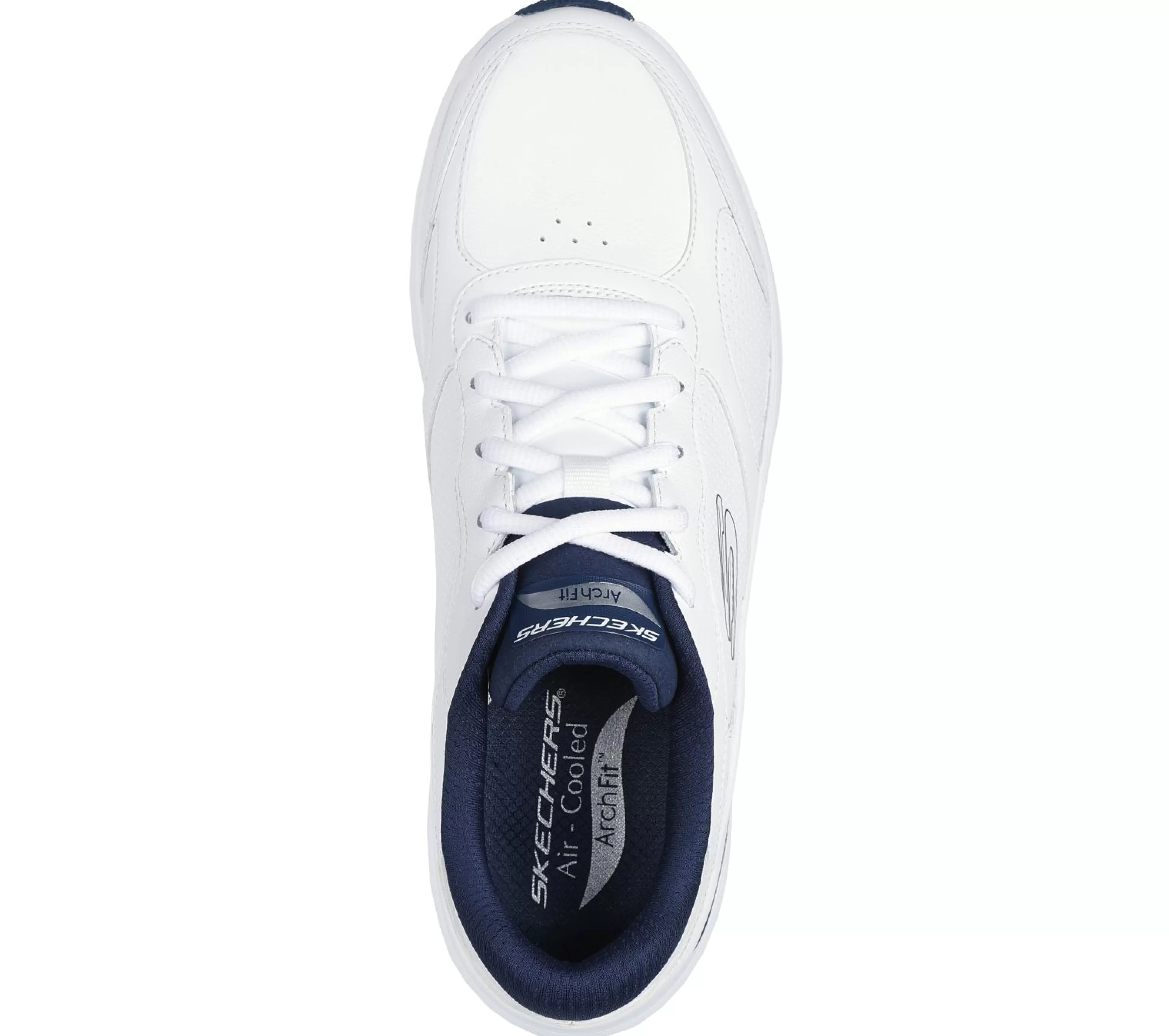 SKECHERS Veterschoenen | Sportieve Sneakers^Arch Fit 2.0 - Safehouse WIT / MARINE