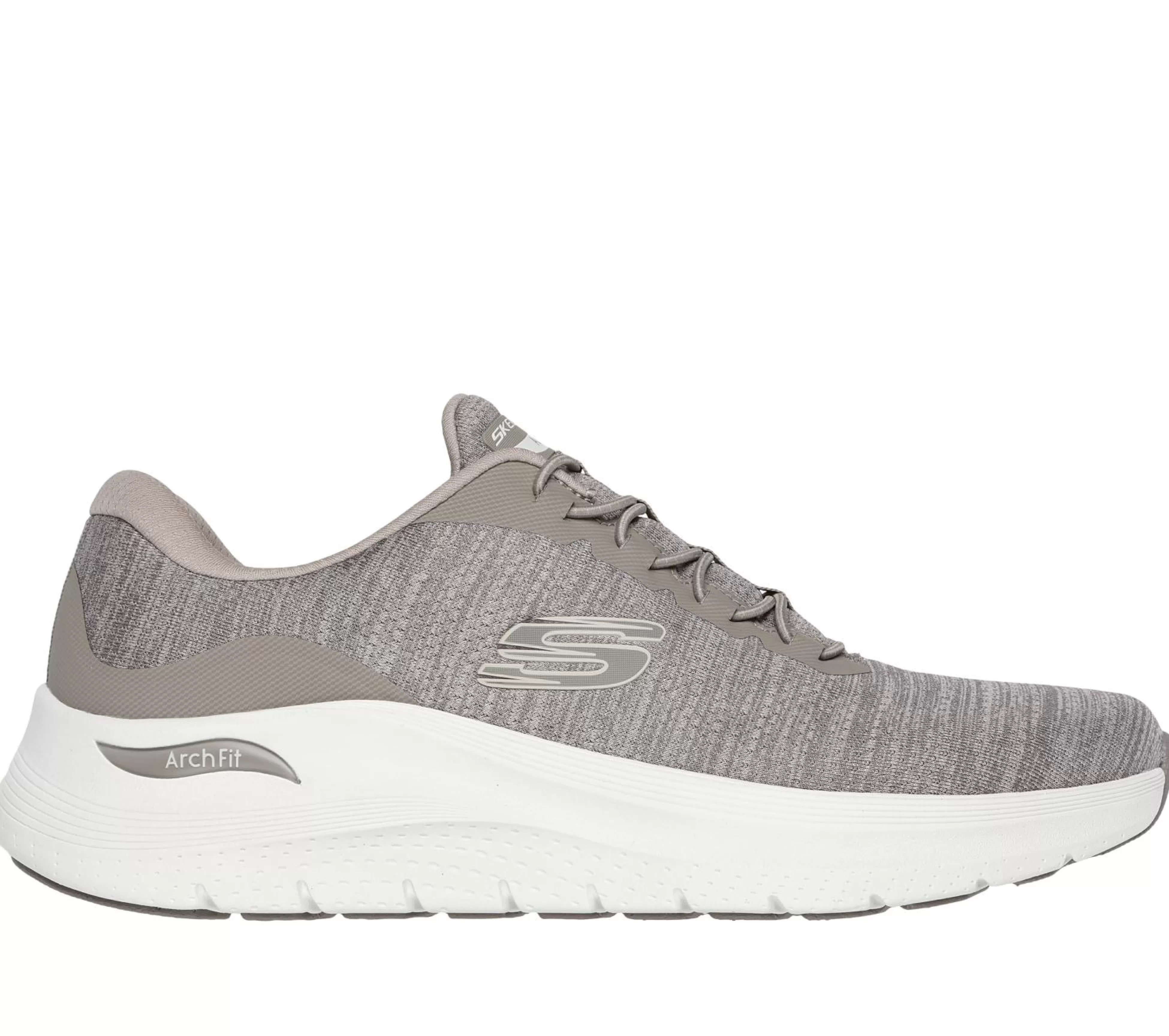 SKECHERS Instappers | Sportieve Sneakers^Arch Fit 2.0 - Upperhand TAUPE