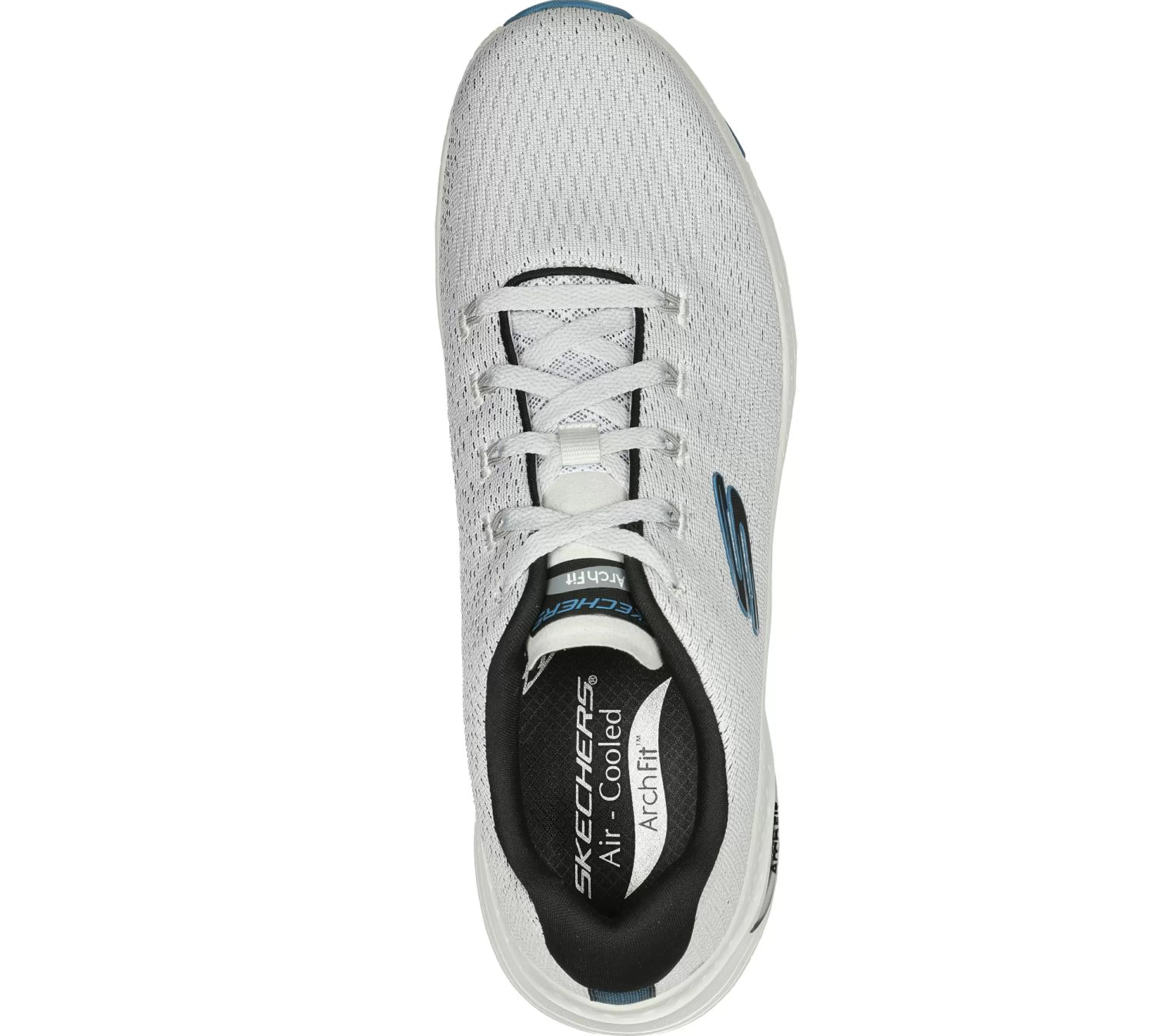 SKECHERS Veterschoenen | Casual Sneakers^Arch Fit - Takar WIT / BLAUW