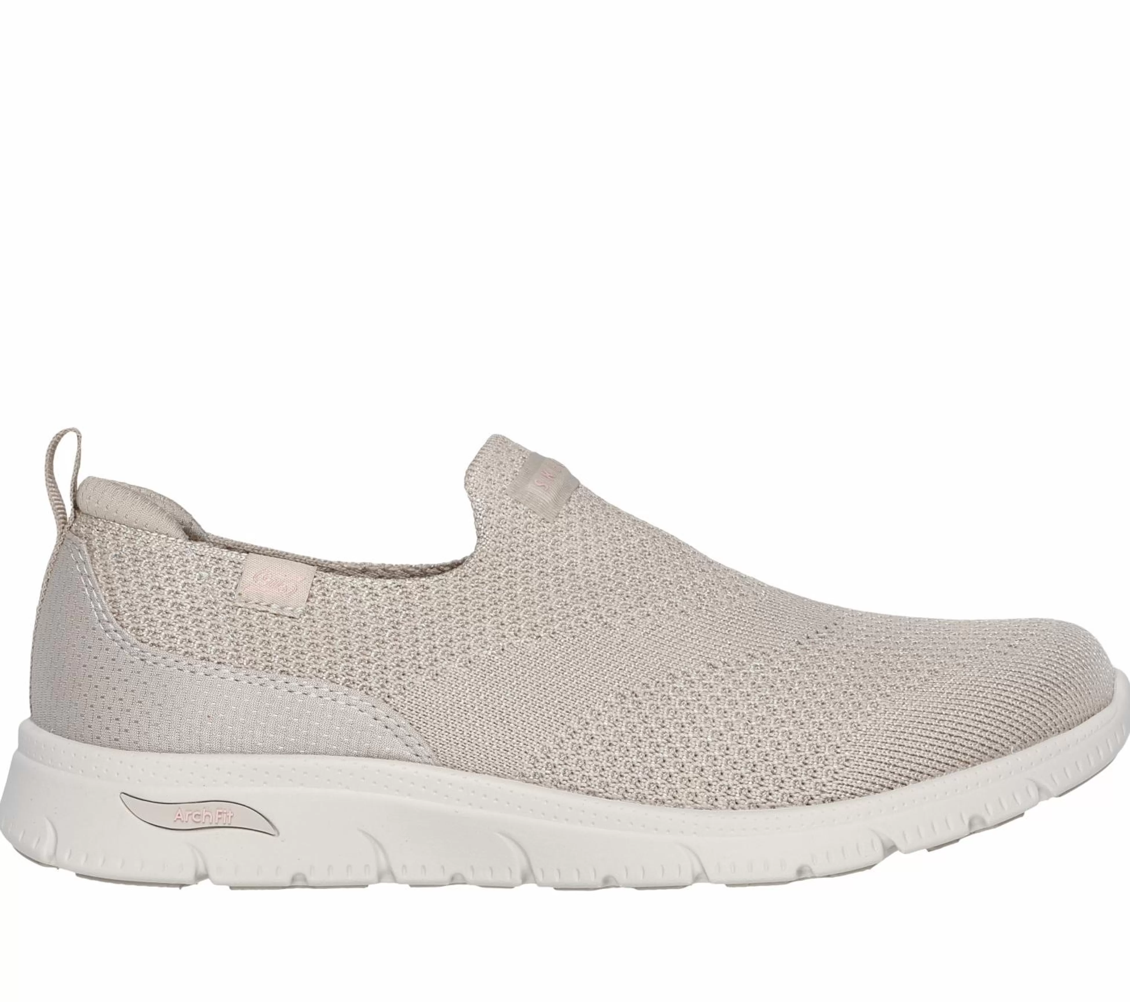 SKECHERS Instappers | Sportieve Sneakers^Arch Fit Refine 2.0 - Cascade TAUPE