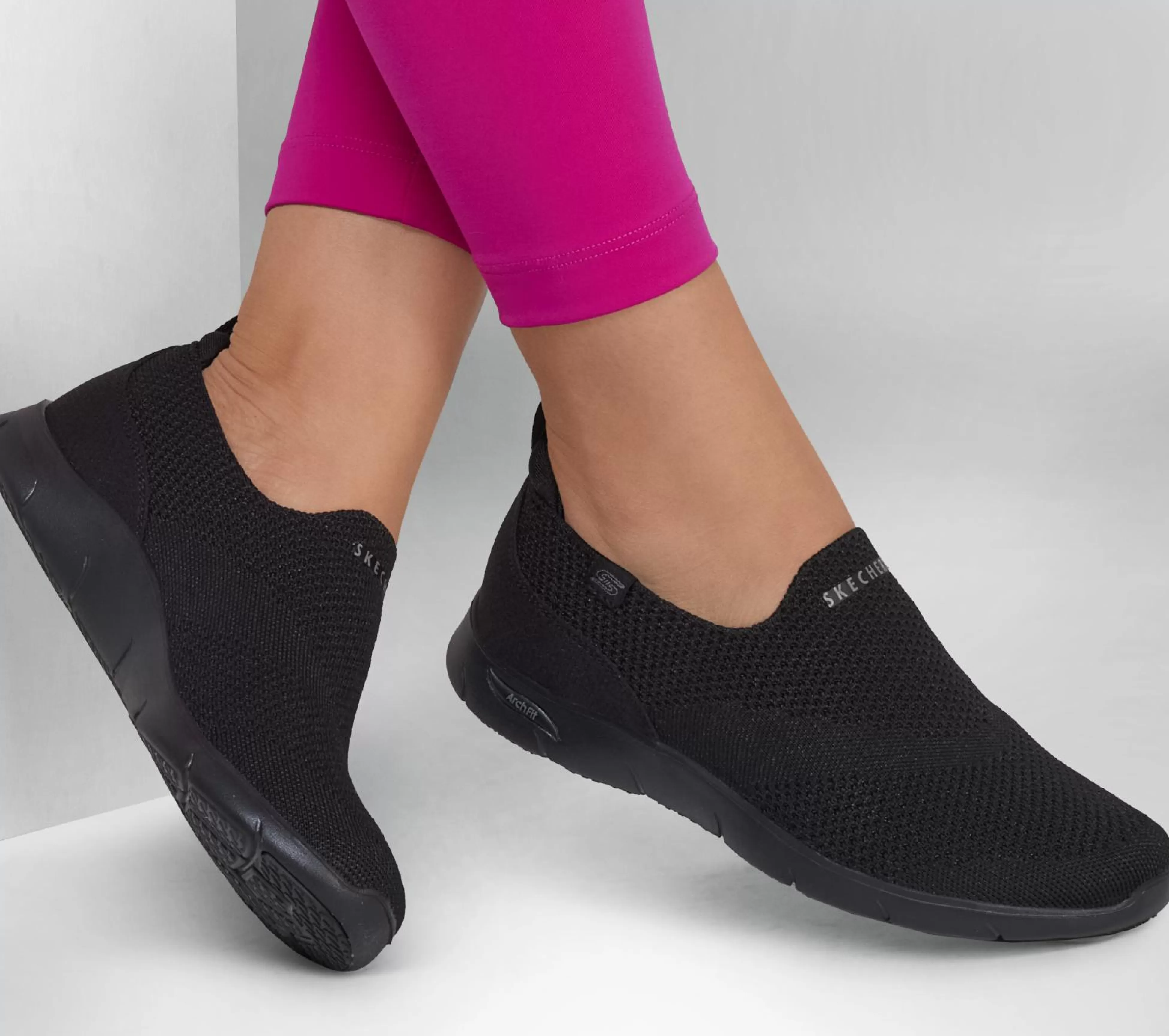 SKECHERS Instappers | Casual Sneakers^Arch Fit Refine - Iris ZWART