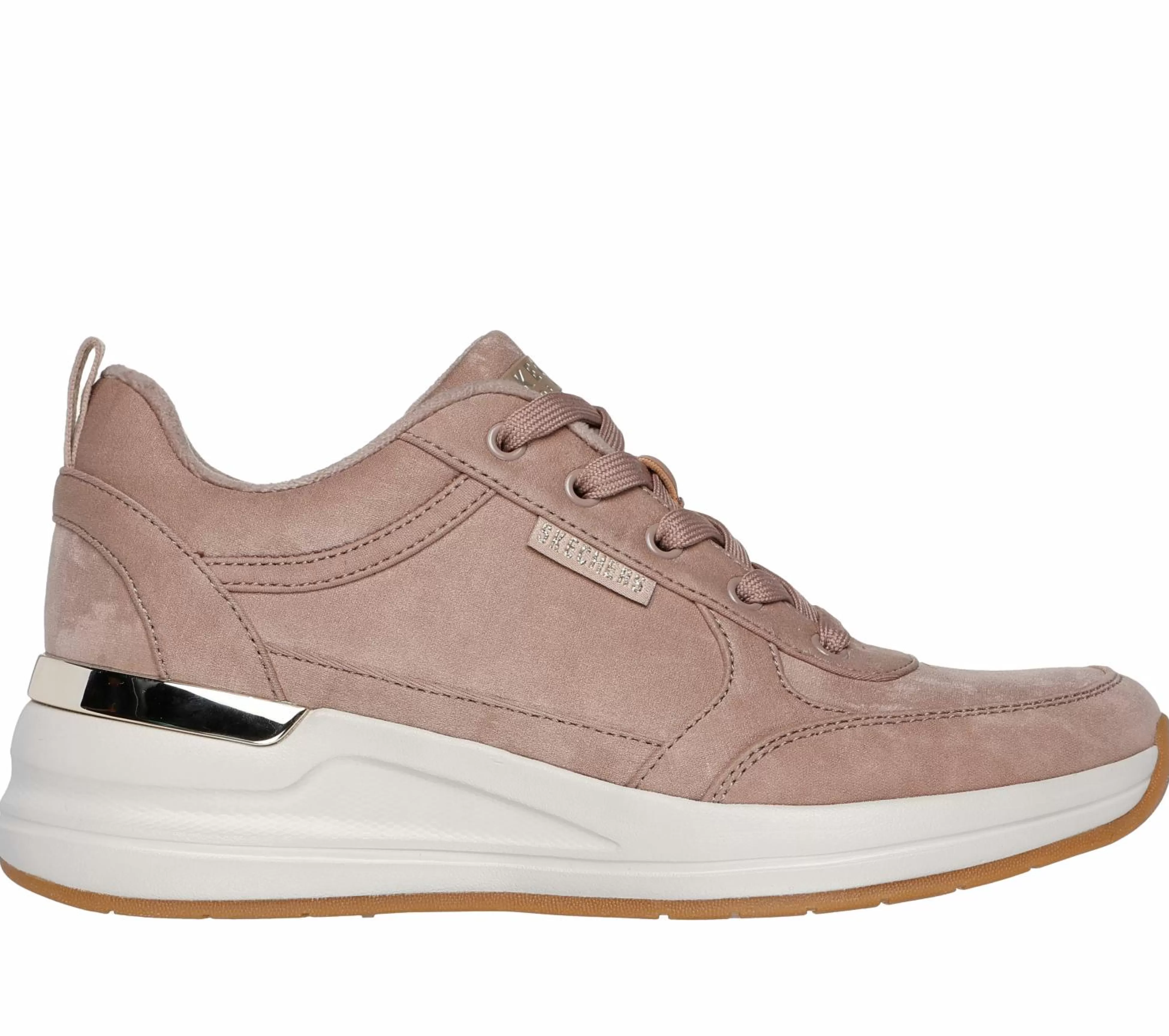 SKECHERS Sleehakken | Veterschoenen^Billion 2 - Pretty 'N' Plush TAUPE