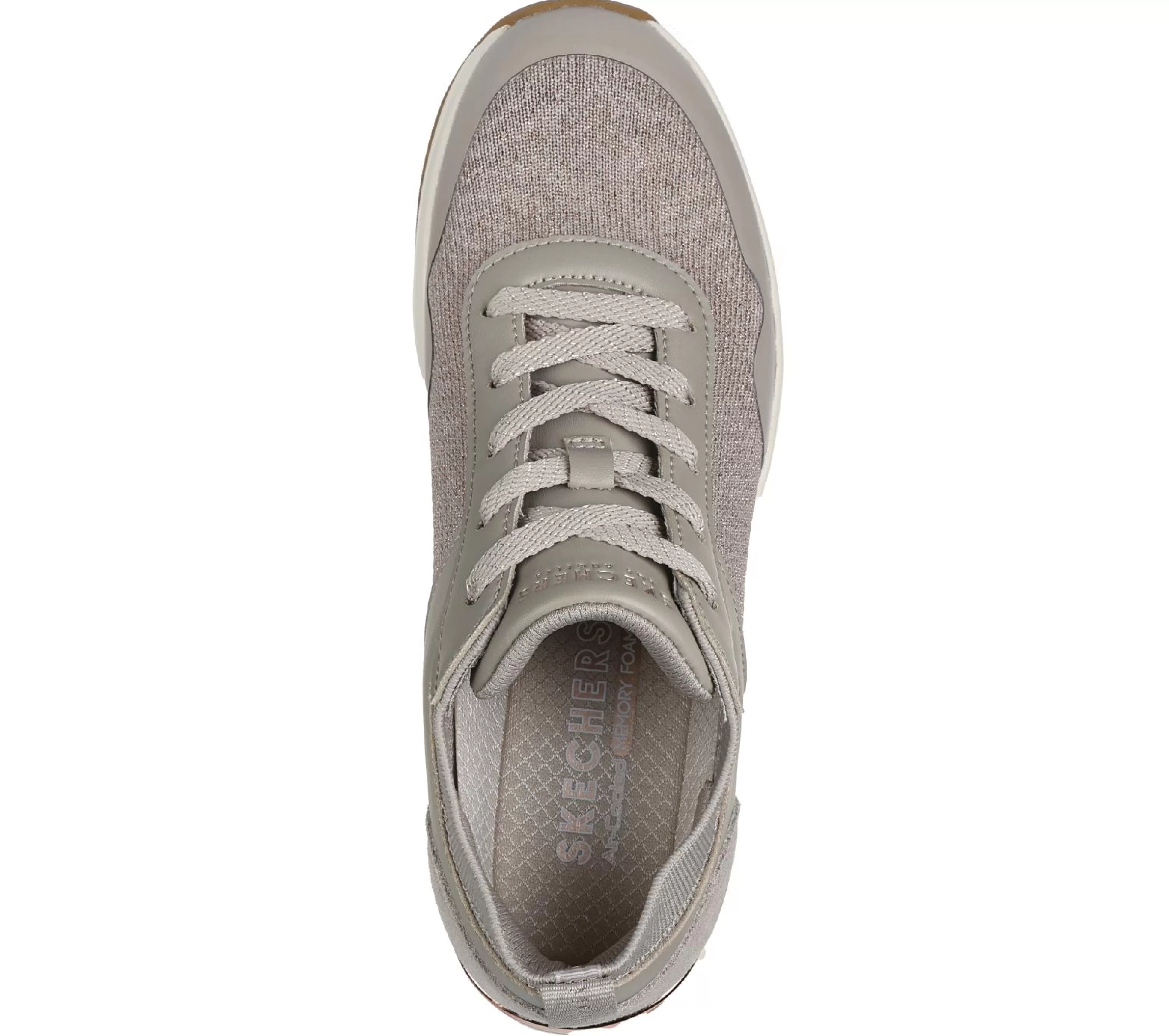 SKECHERS Sleehakken | Veterschoenen^Billion 2 - Winning Streak TAUPE