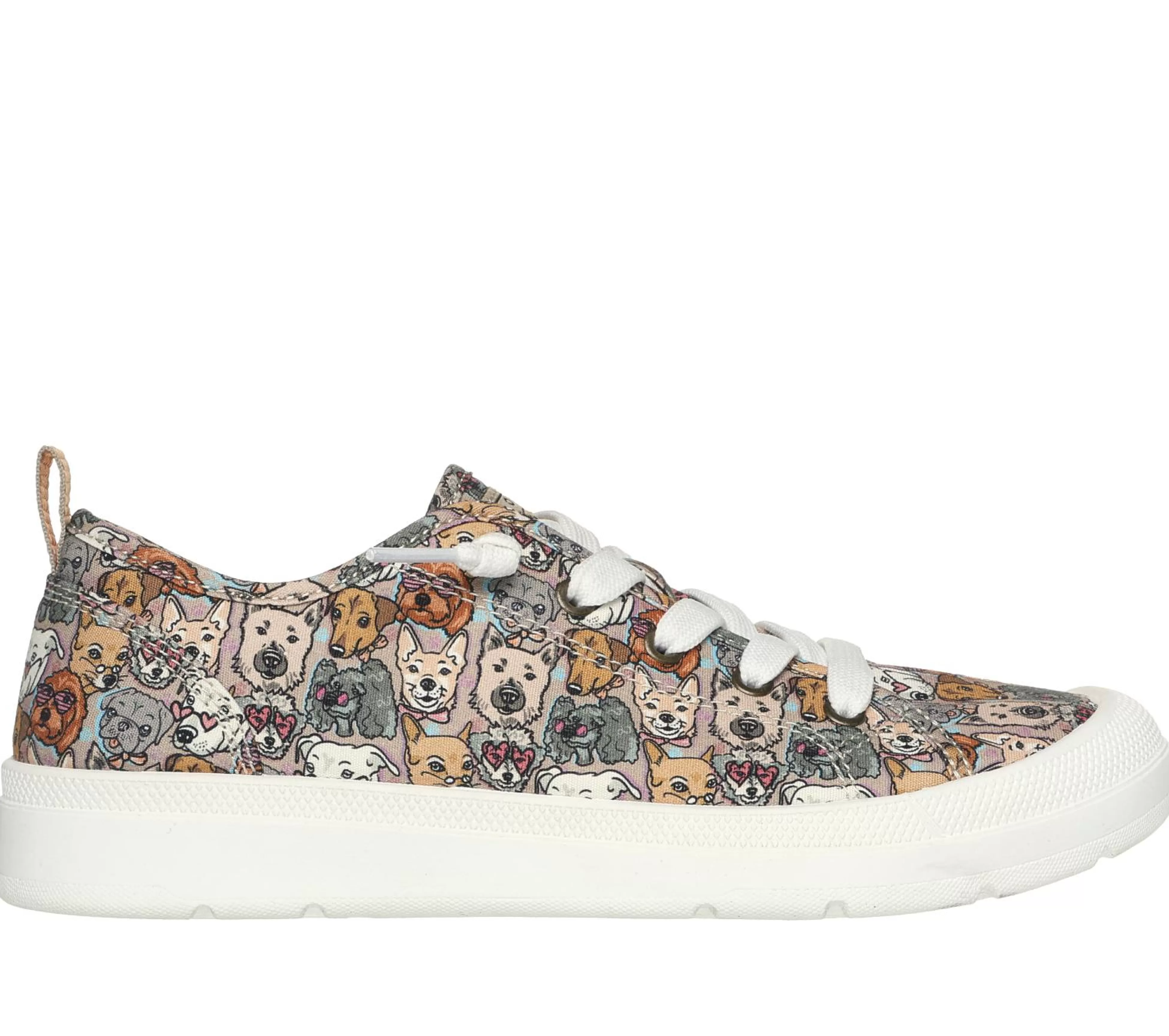 SKECHERS Canvas Schoenen | Instappers^BOBS Beyond - Pup Parade BRUIN / MULTI