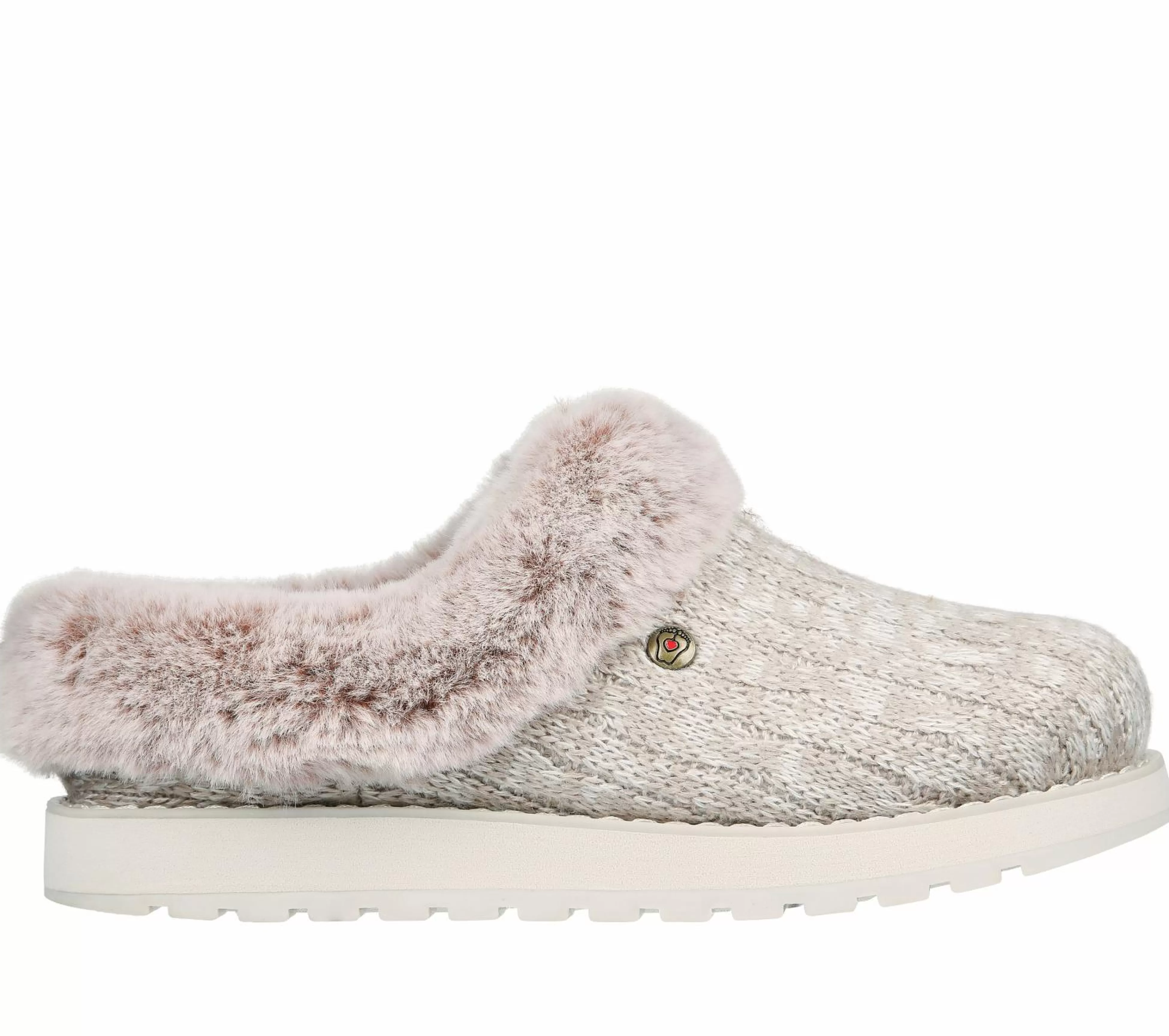 SKECHERS Pantoffels^BOBS Keepsakes - Ice Angel LICHT BRUIN