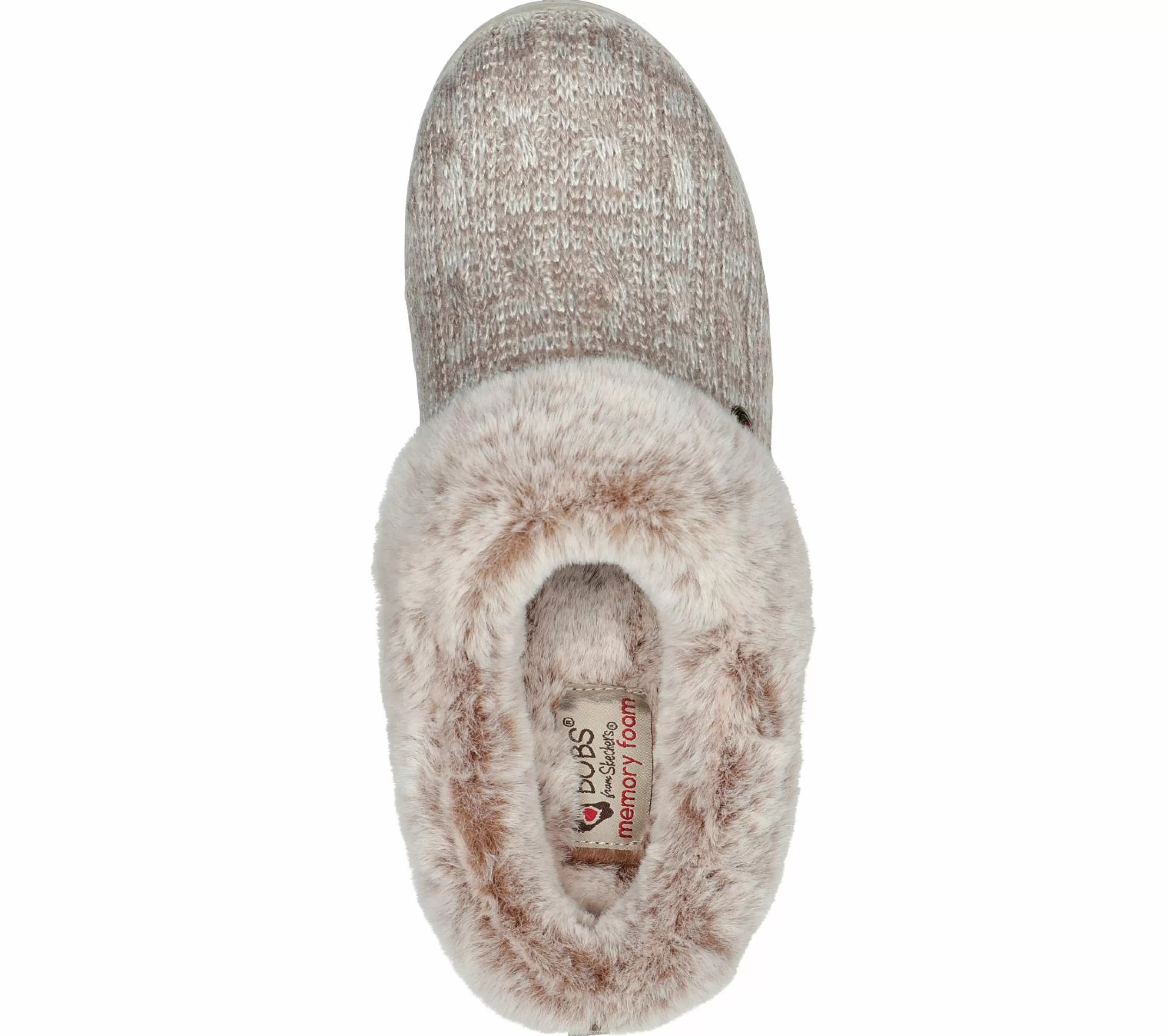 SKECHERS Pantoffels^BOBS Keepsakes - Ice Angel LICHT BRUIN