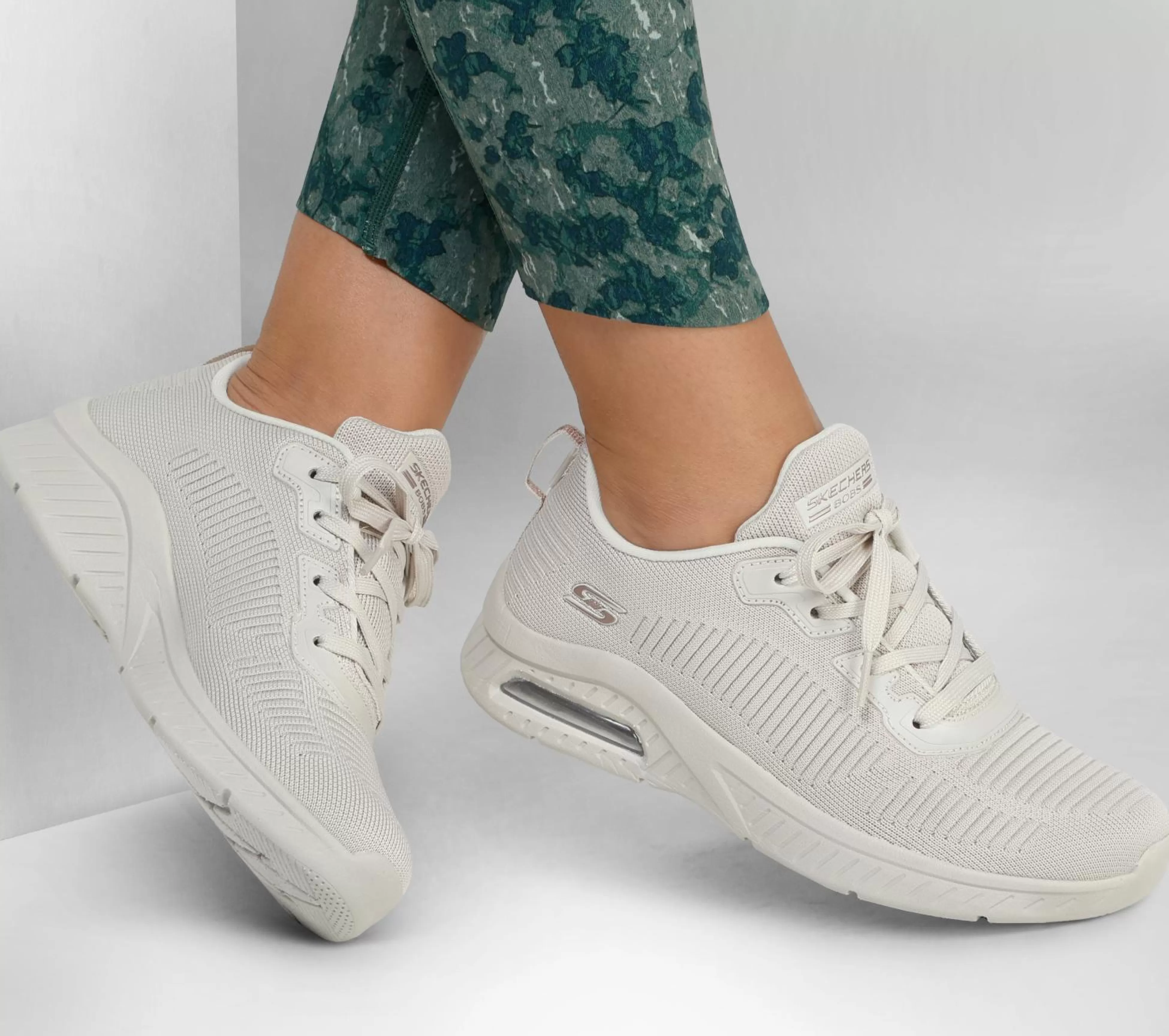 SKECHERS Veterschoenen | Casual Sneakers^Bobs Sport Squad Air - Close Encounter NATUURLIJK