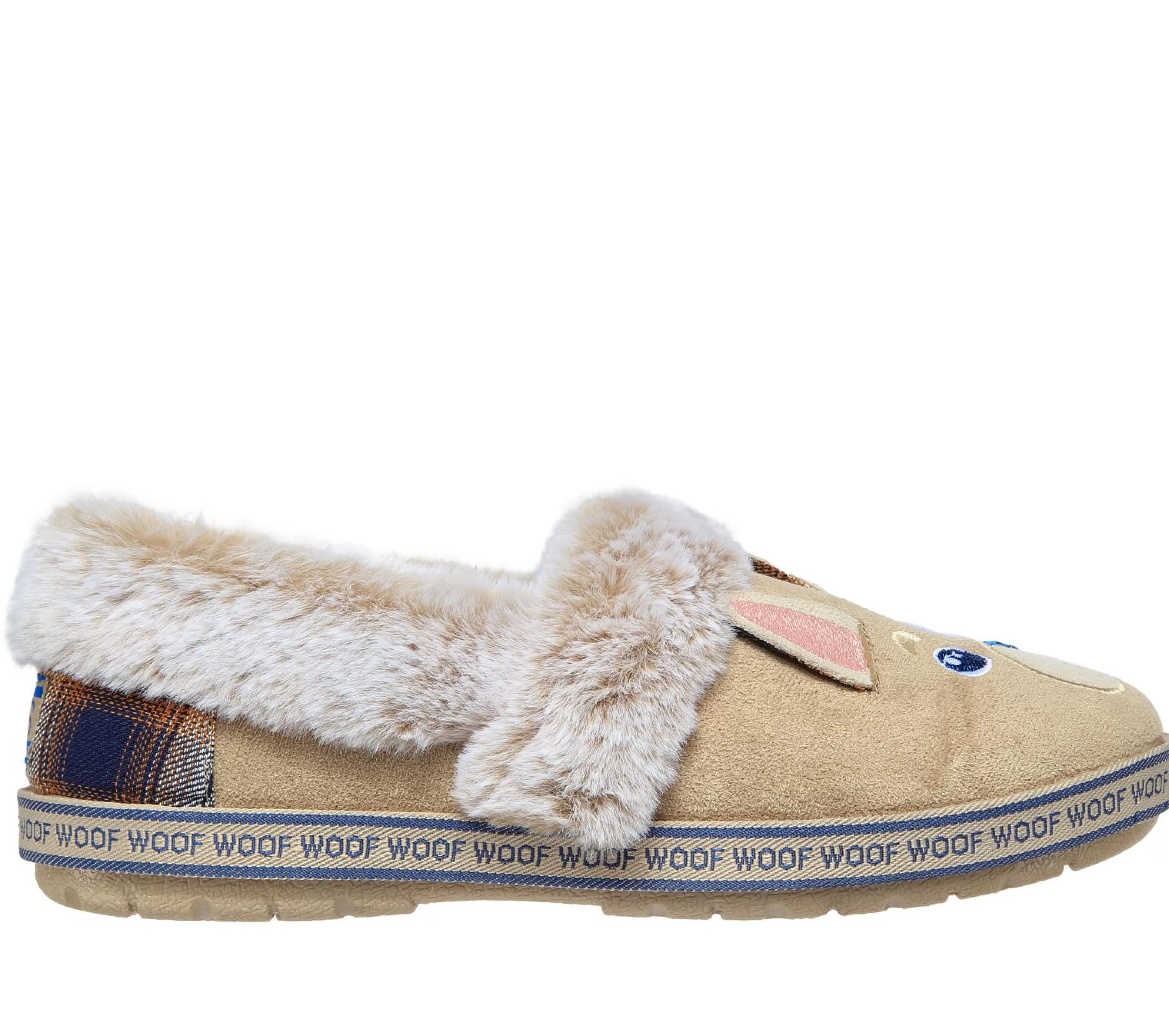 SKECHERS Pantoffels^BOBS Too Cozy - Dog-Attitude TAUPE