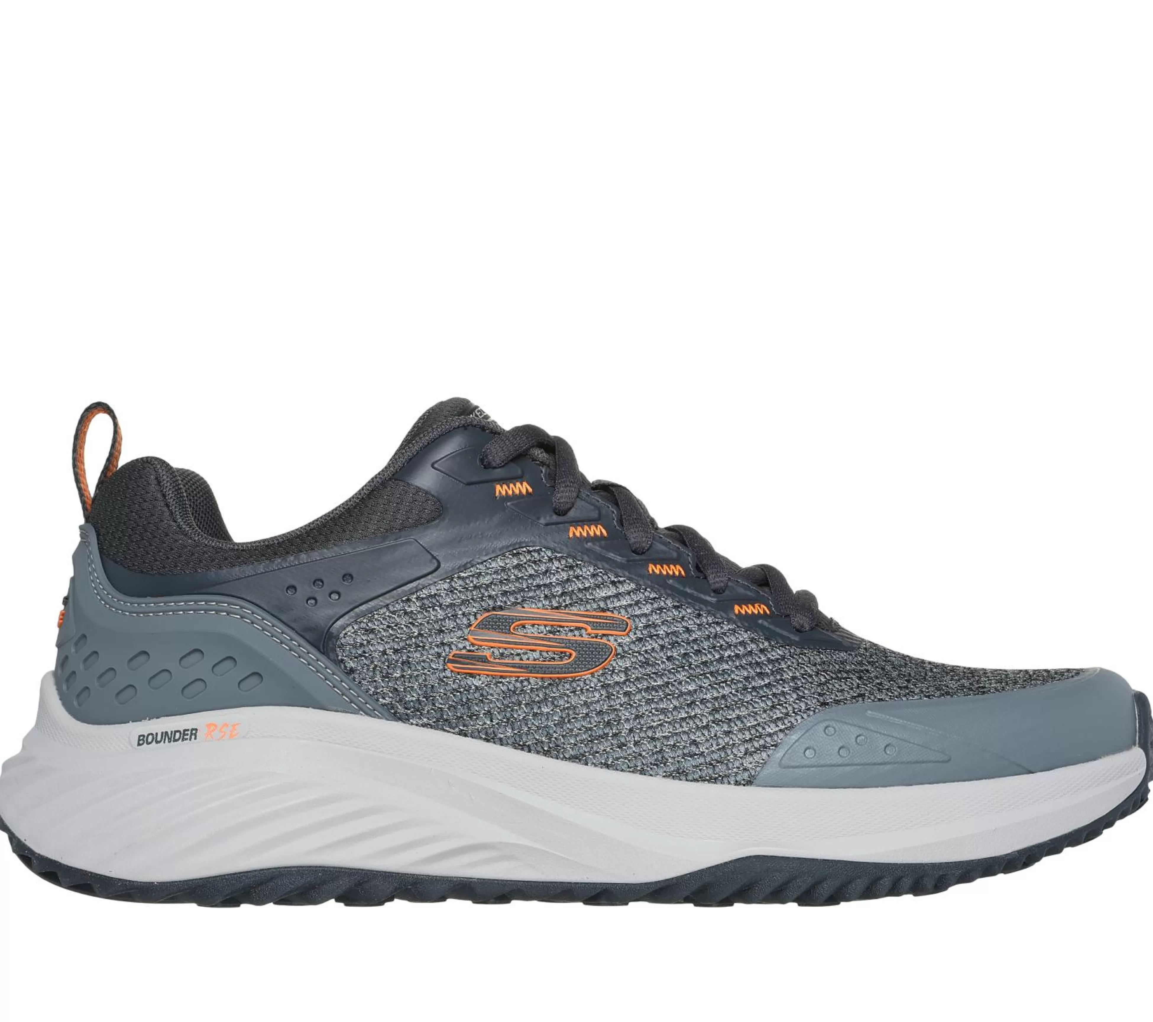 SKECHERS Veterschoenen | Sportieve Sneakers^Bounder RSE - Hazlet GRIJS / ORANJE