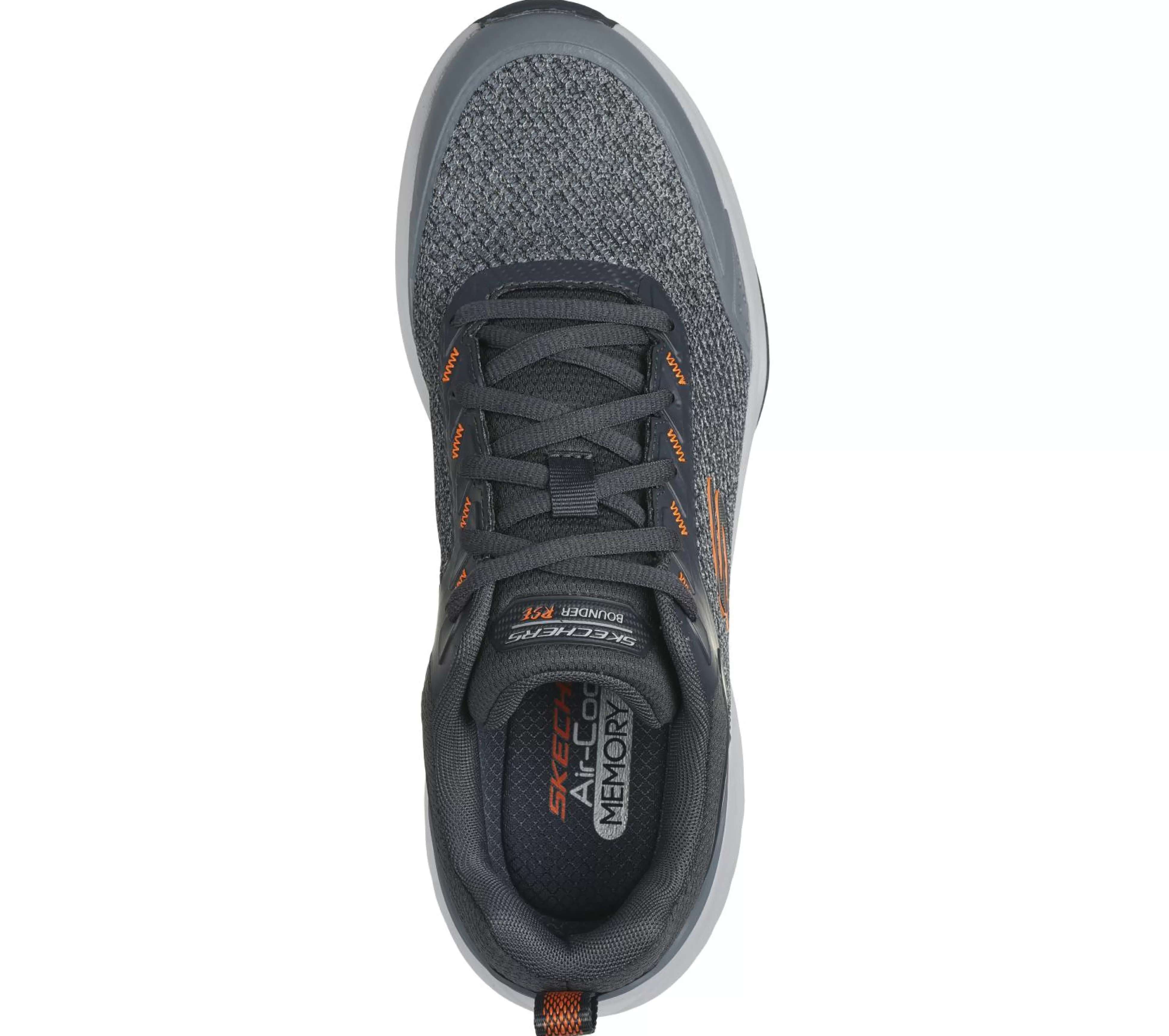 SKECHERS Veterschoenen | Sportieve Sneakers^Bounder RSE - Hazlet GRIJS / ORANJE