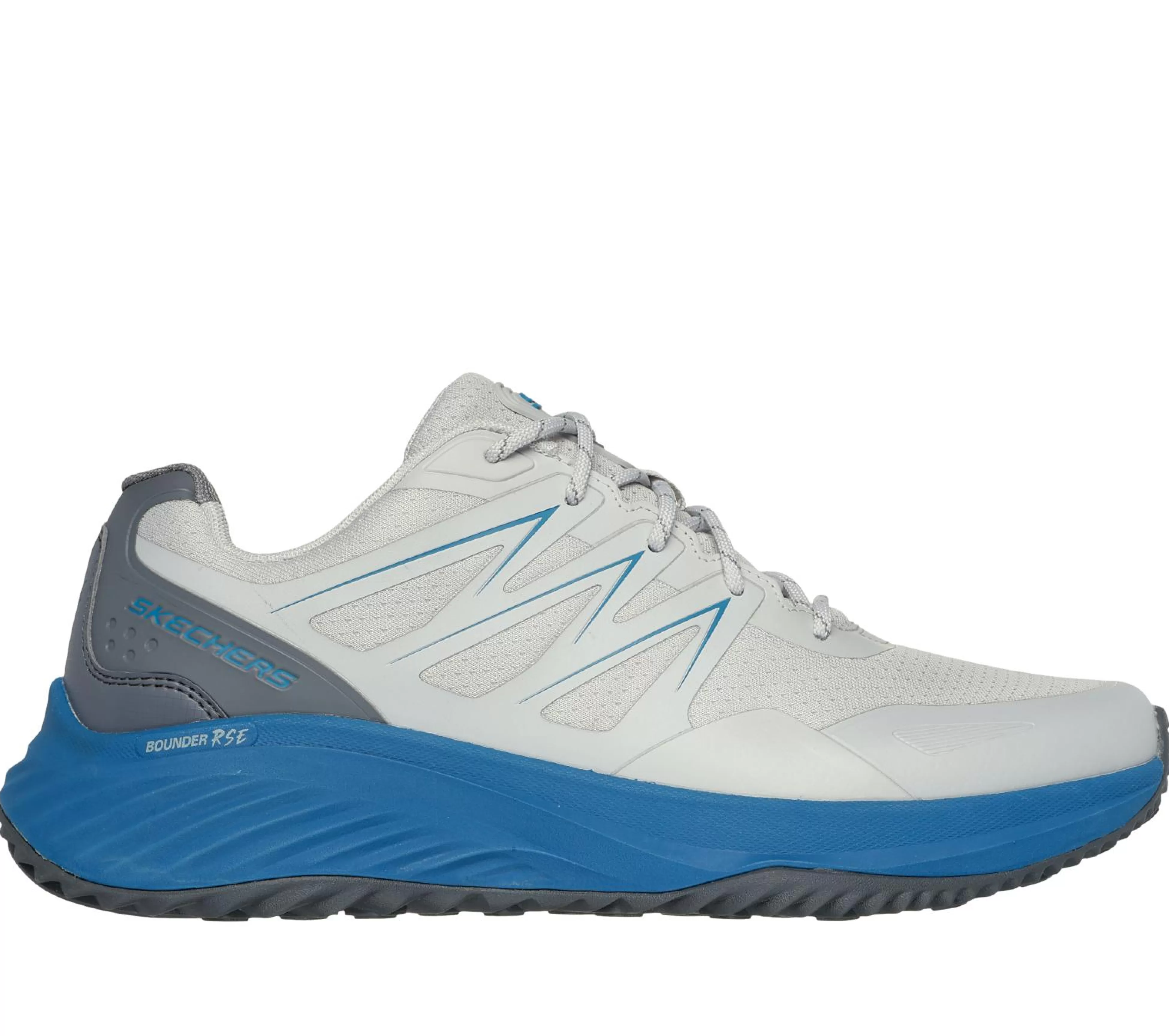 SKECHERS Veterschoenen | Sportieve Sneakers^Bounder RSE - Zoner GRIJS / BLAUW