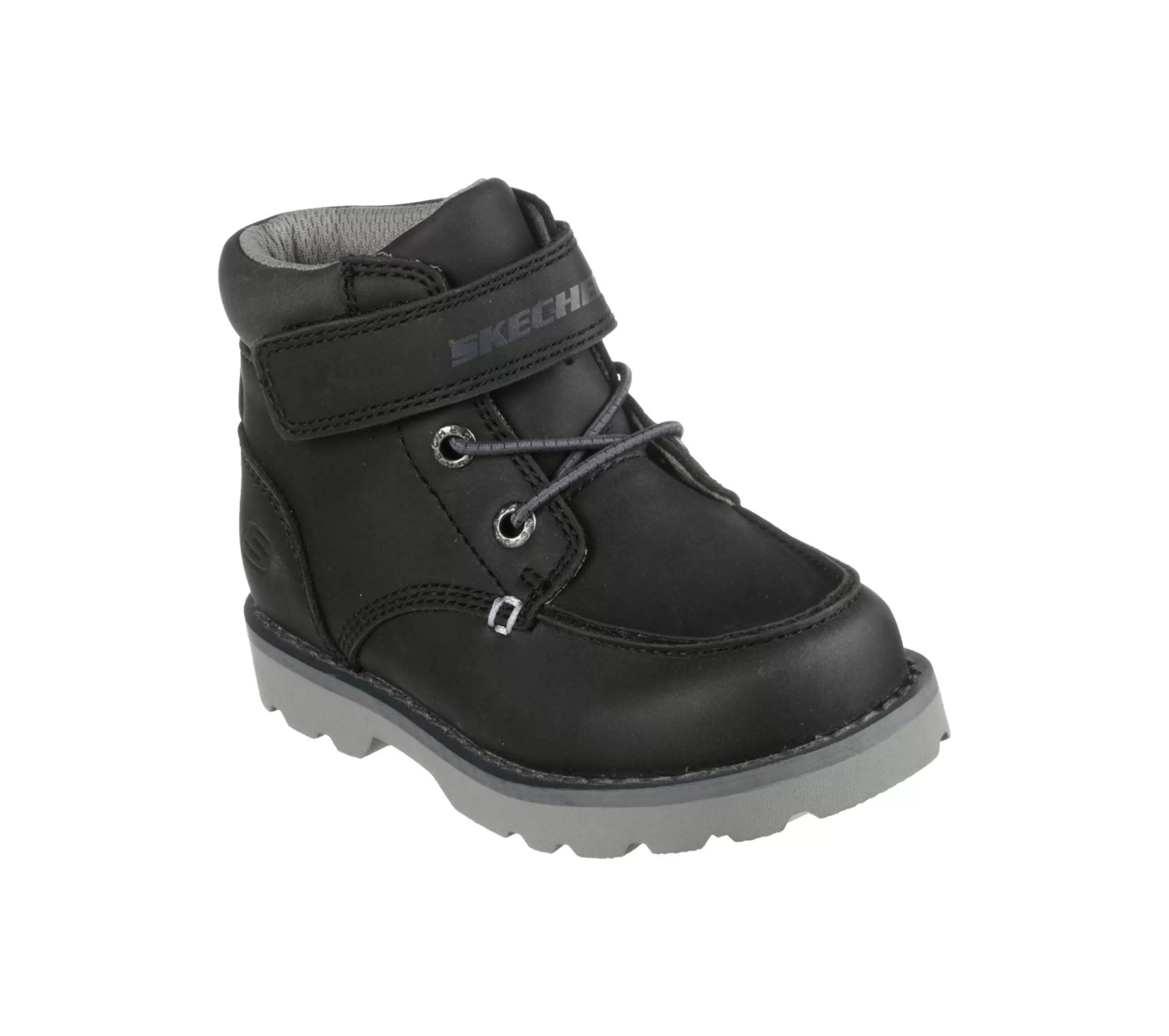 SKECHERS Veterschoenen | Boots^Bowland - Lil Truxer ZWART