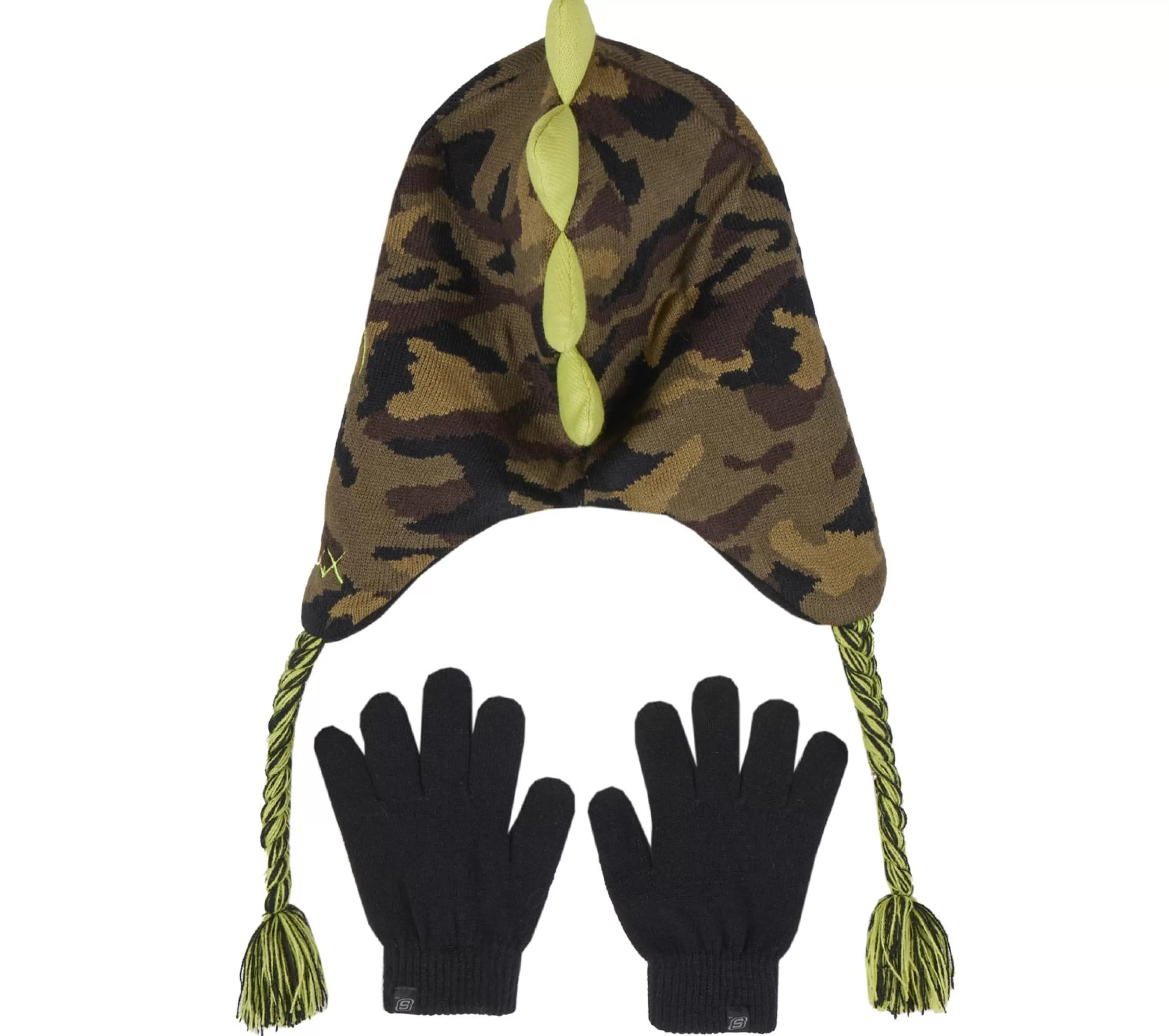 SKECHERS Winter Accessoires | Petten^ T-rex Hat And Glove Set CAMOUFLAGE