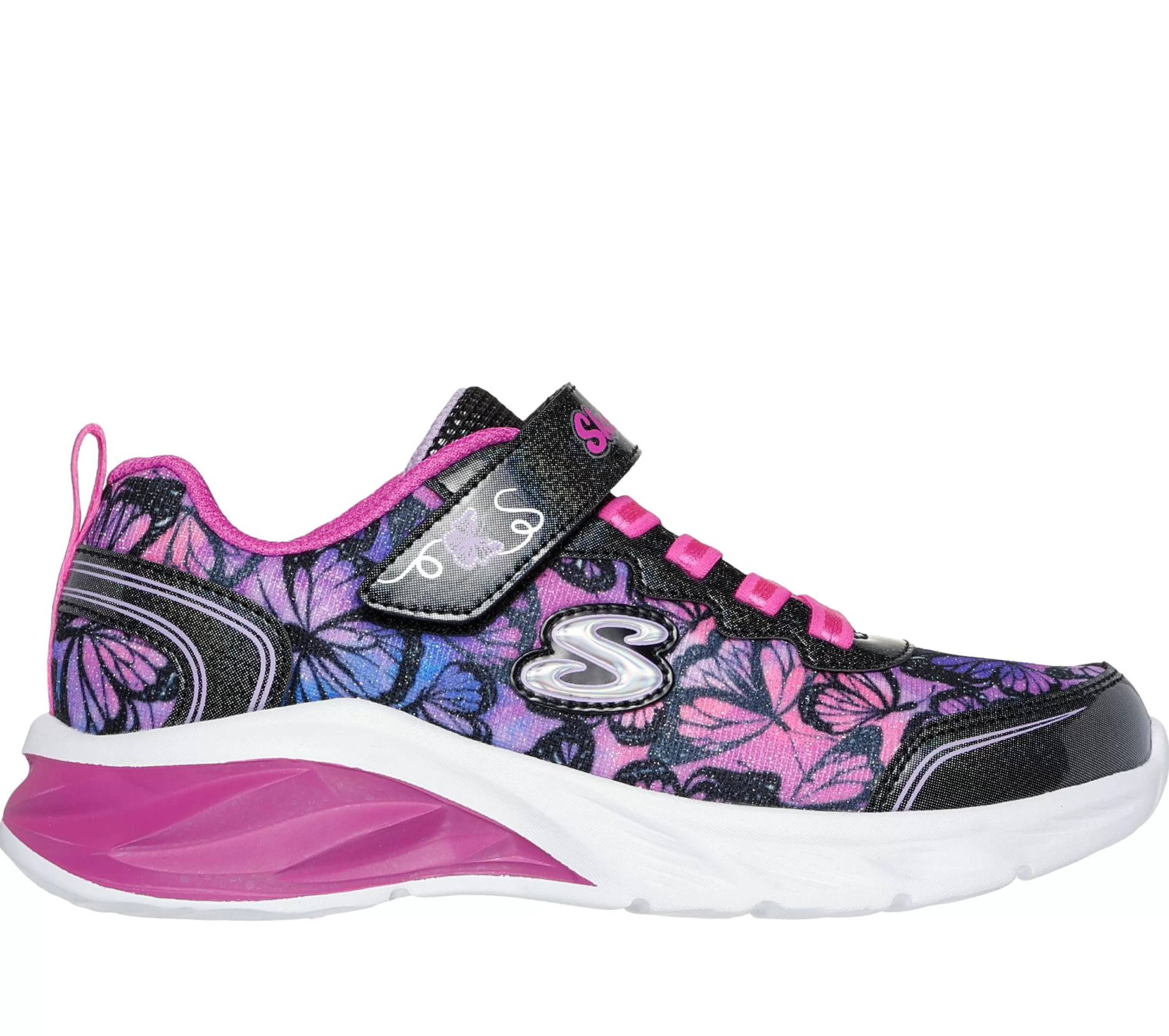 SKECHERS Instappers | Sneakers^Coastline - Flutter Fly ZWART / MULTI