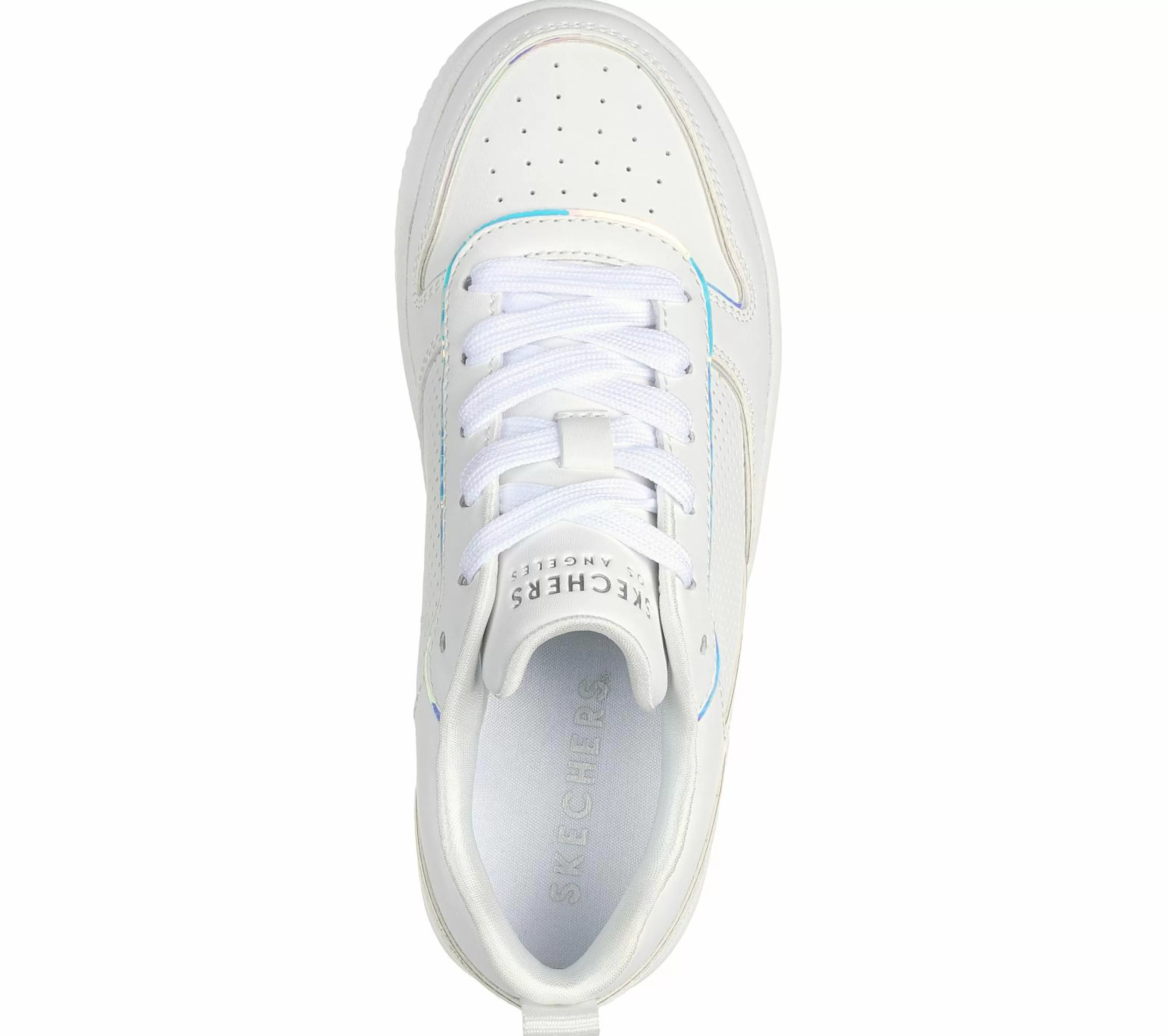 SKECHERS Veterschoenen | Sneakers^Court Hi-Air WIT