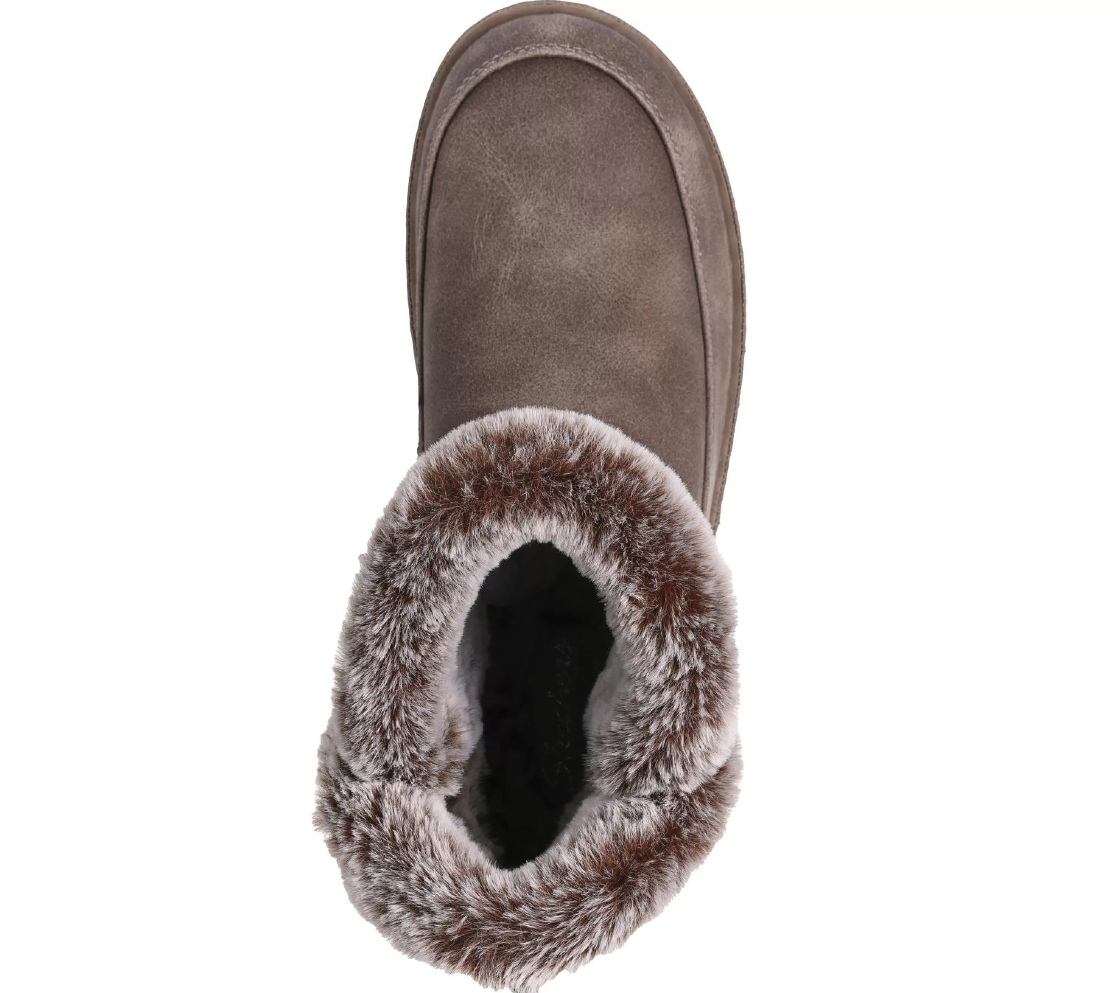 SKECHERS Pantoffels^Cozy Campfire - Fresh Breeze DONKER TAUPE