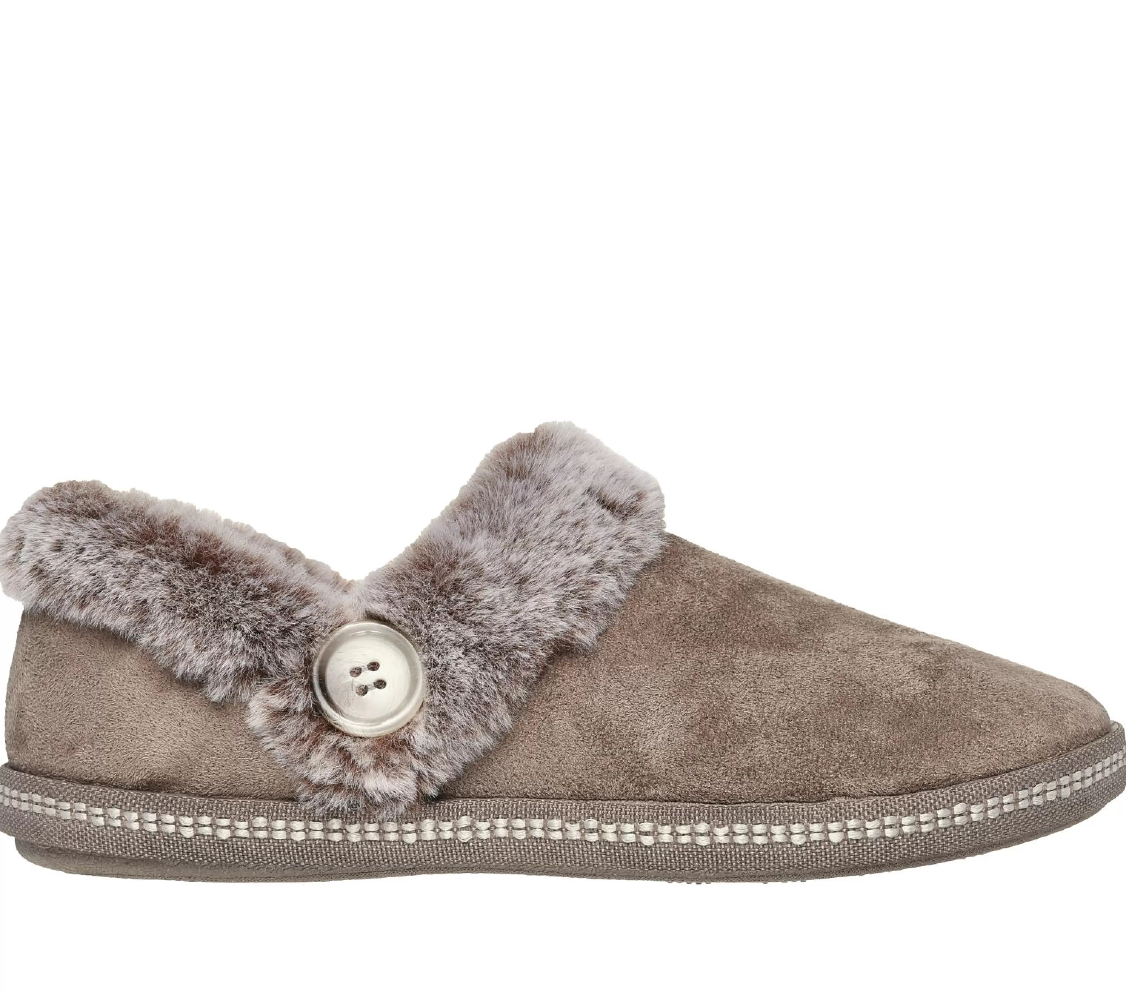 SKECHERS Pantoffels^Cozy Campfire - Fresh Toast DONKER TAUPE