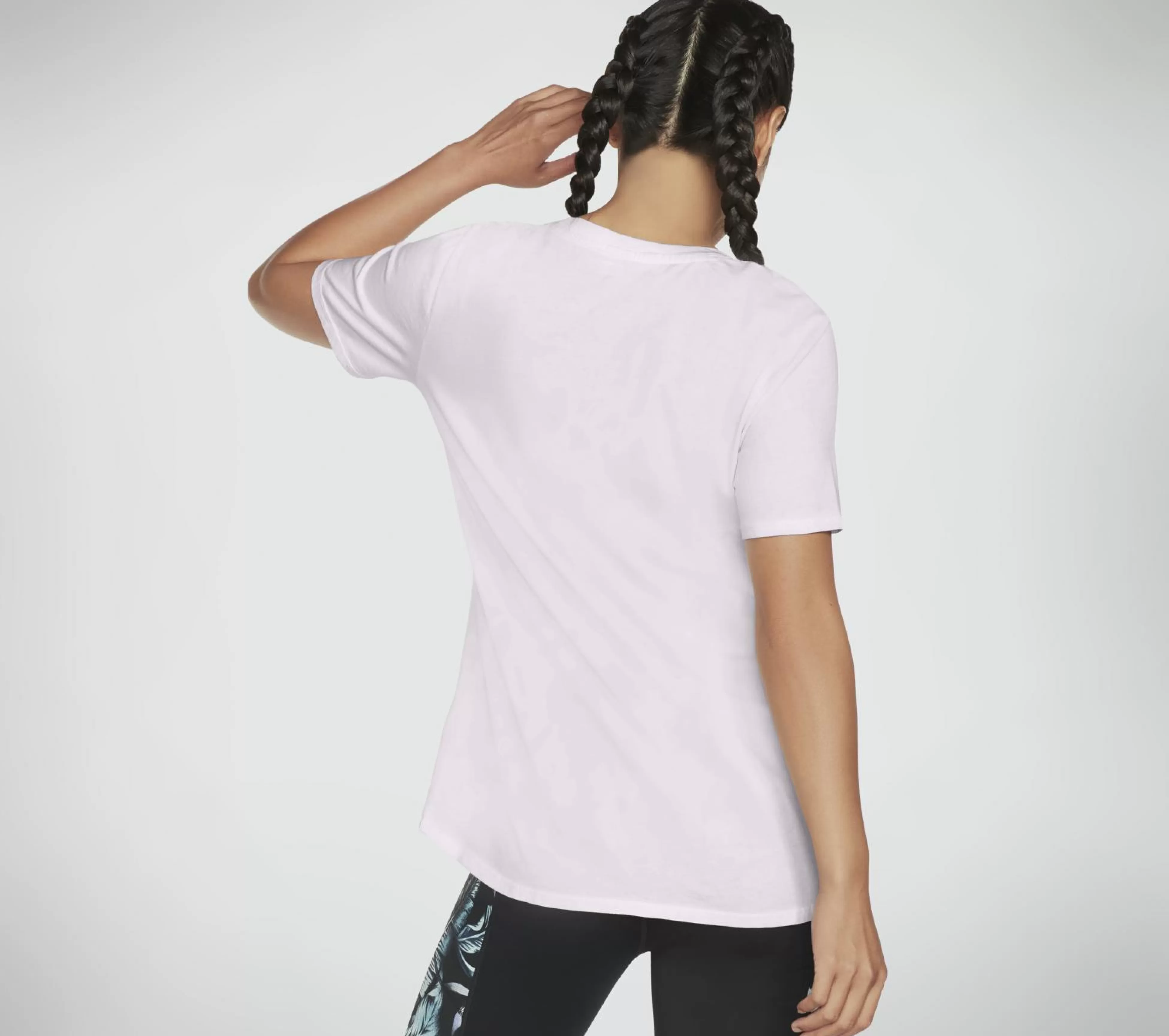 SKECHERS Tops | Tops^Diamond Wash Hatha Scoop Neck Tunic Tee PURPER / LAVENDEL