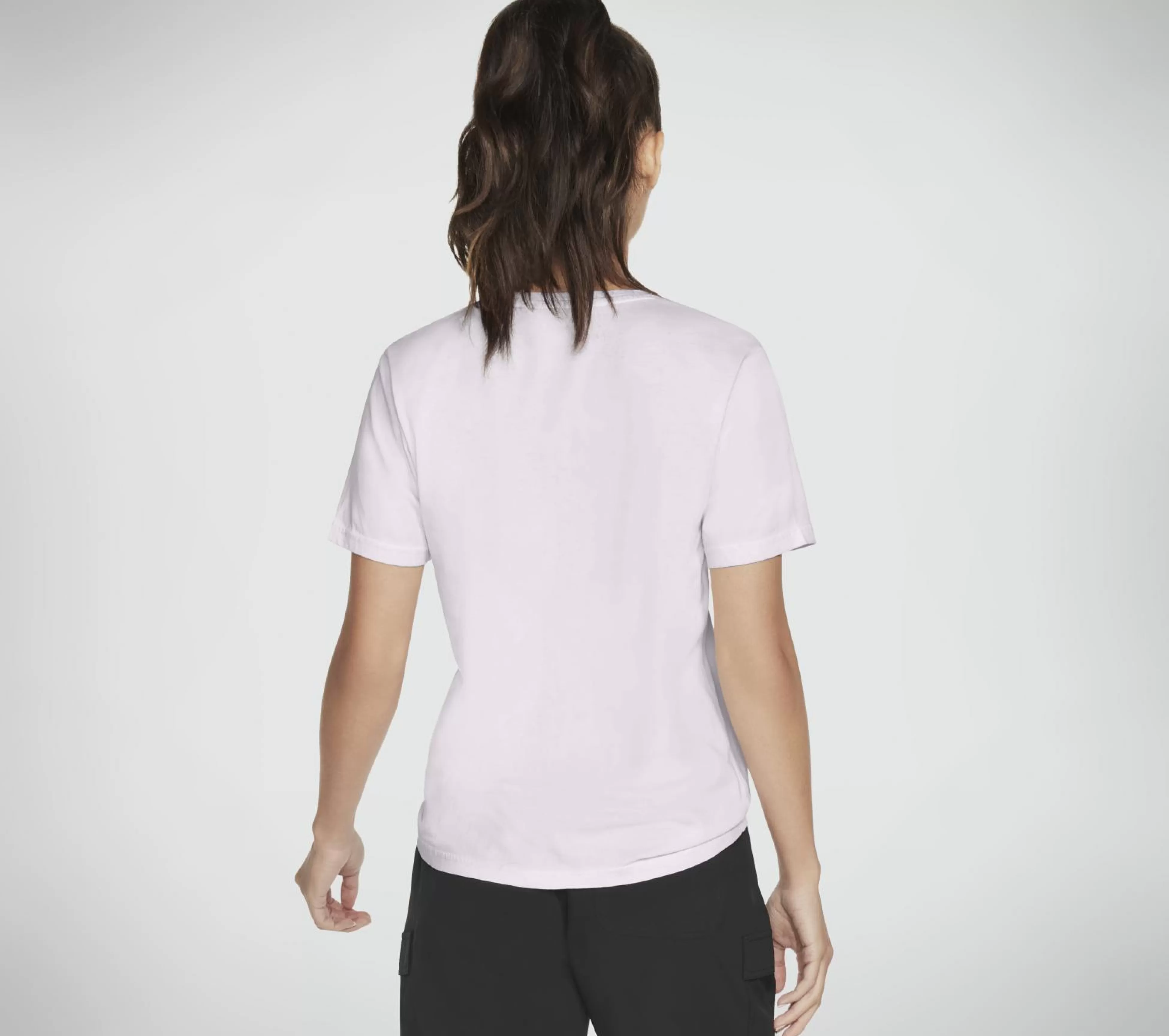 SKECHERS Tops | Tops^Diamond Wash Hatha V-Neck Pocket Tee PURPER / LAVENDEL