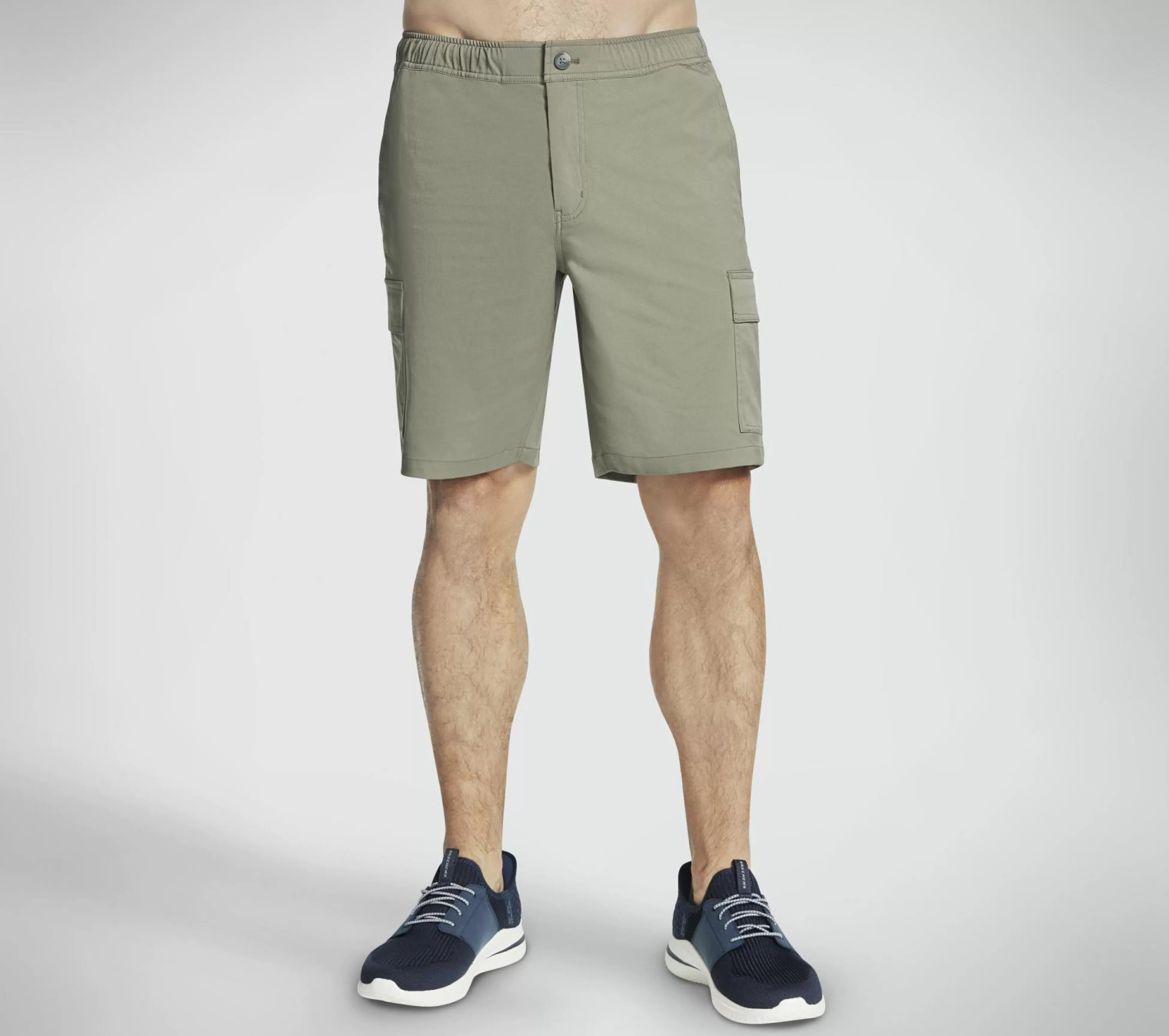 SKECHERS Broeken | Broeken^Downtown Cargo 9 Inch Short OLIJF / GRIJS