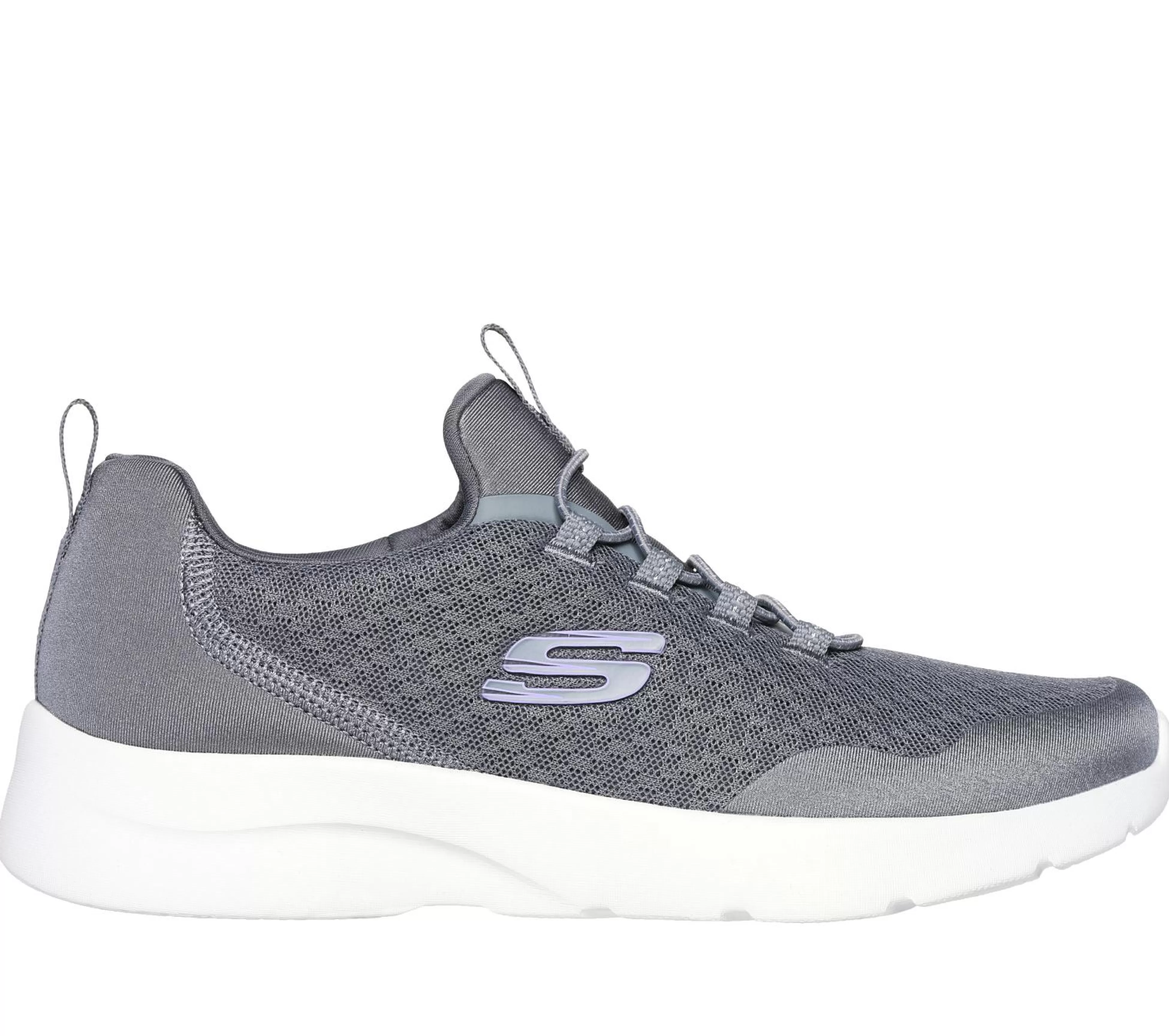 SKECHERS Instappers | Sportieve Sneakers^Dynamight 2.0 - Real Smooth GRIJS / LAVENDEL