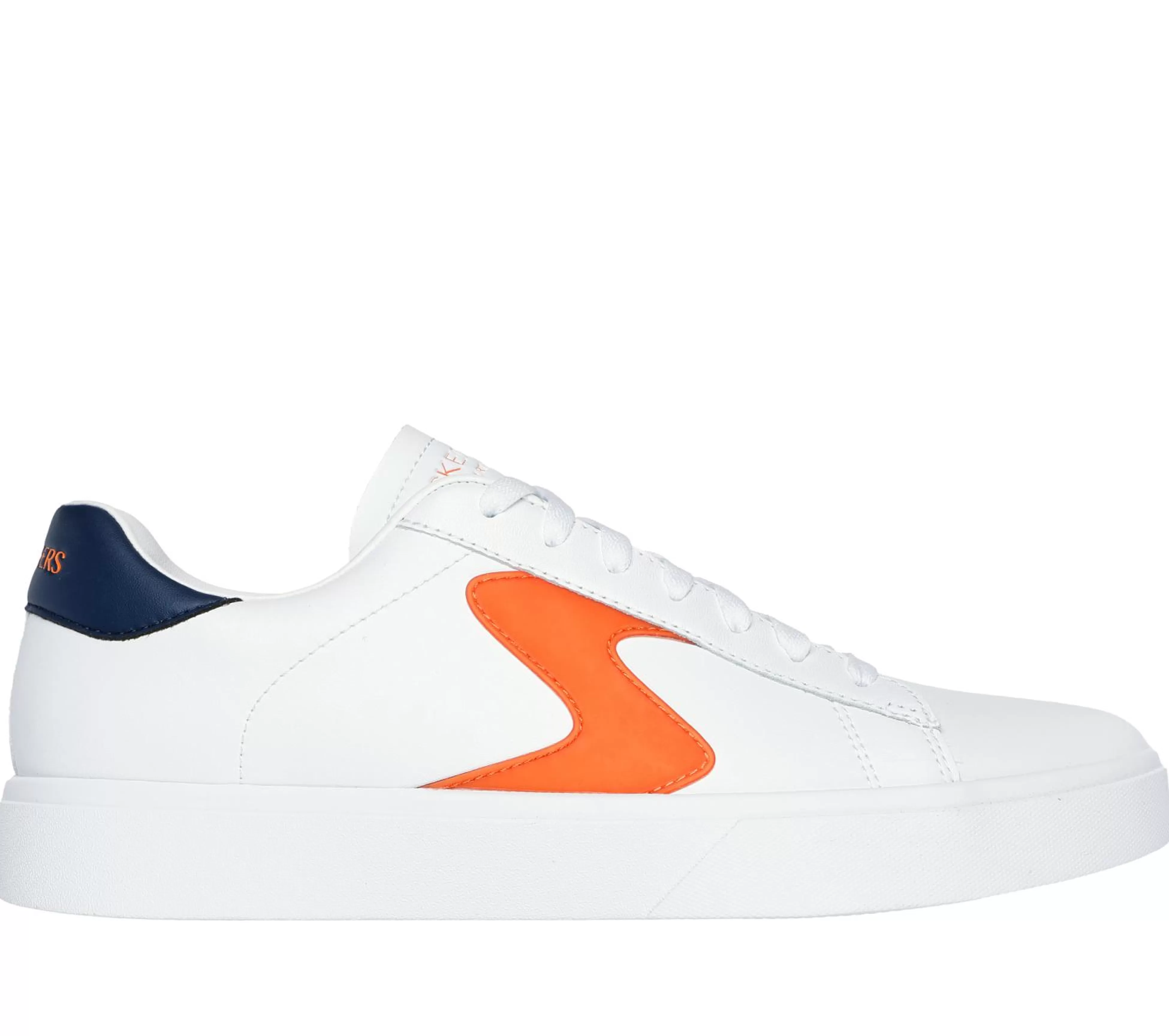 SKECHERS Veterschoenen | Casual Sneakers^Eden LX - Remembrance WIT / ORANJE