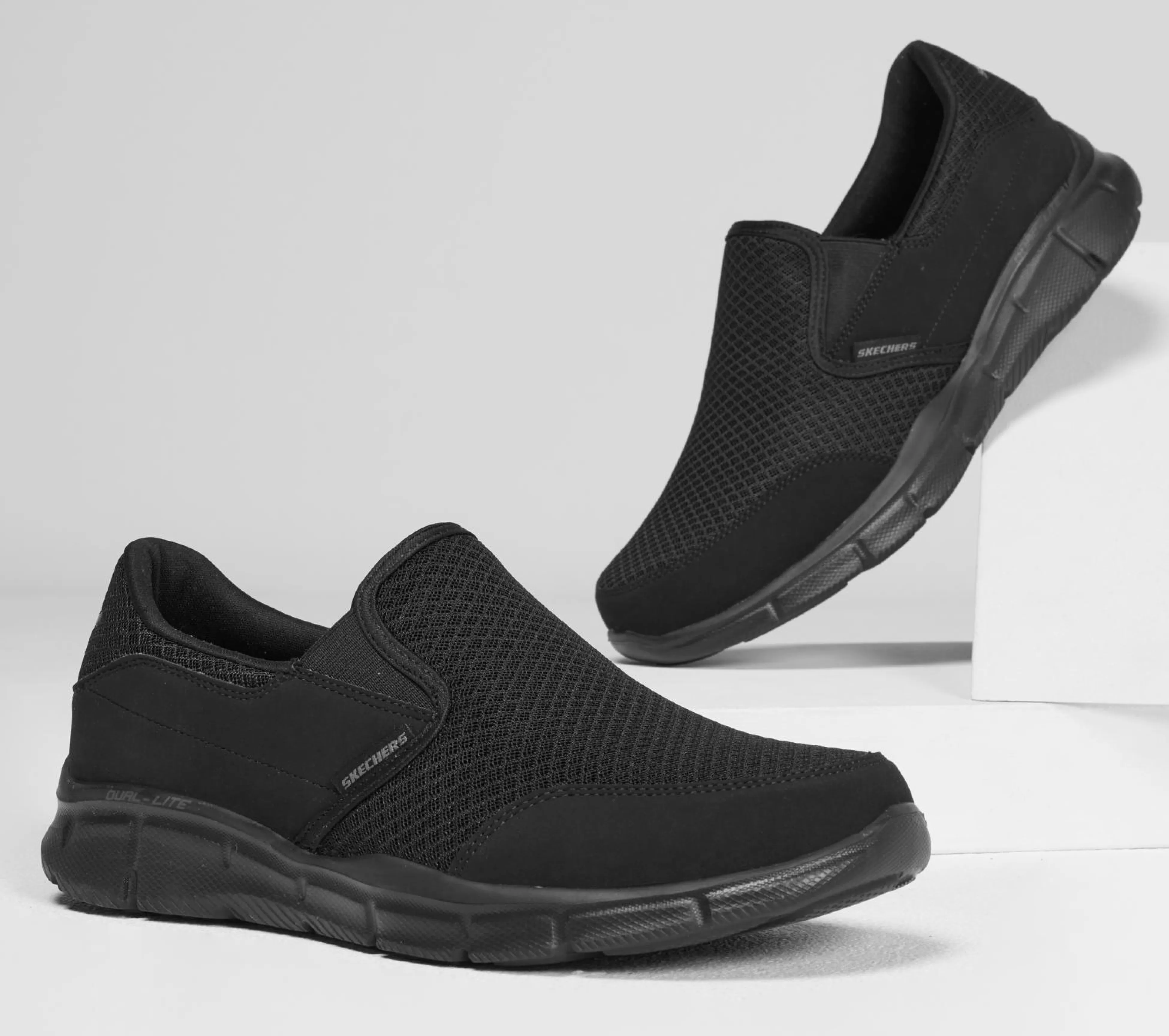 SKECHERS Instappers | Casual Sneakers^Equalizer - Persistent ZWART