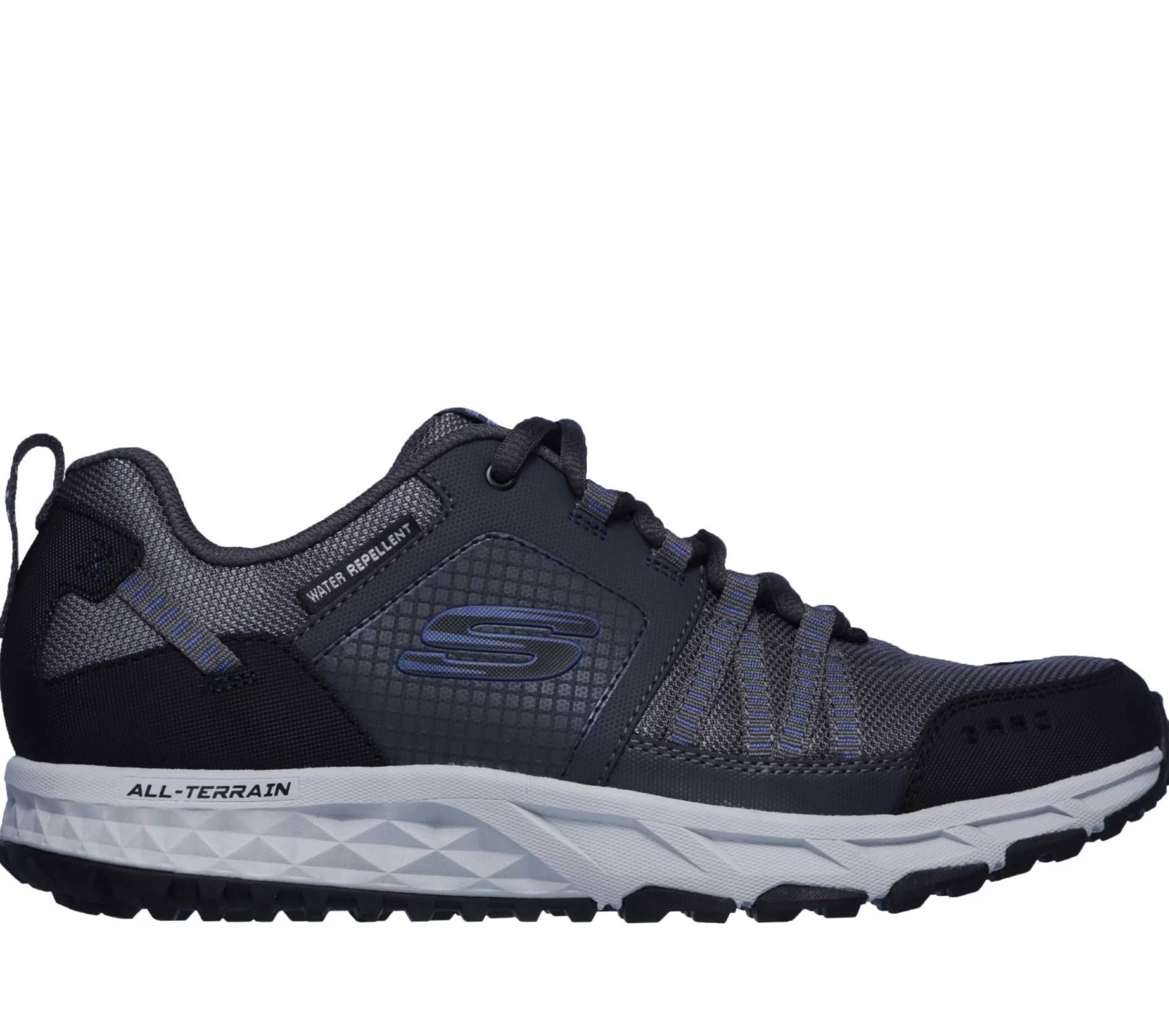 SKECHERS Sportieve Sneakers^Escape Plan HOUTSKOOL / BLAUW