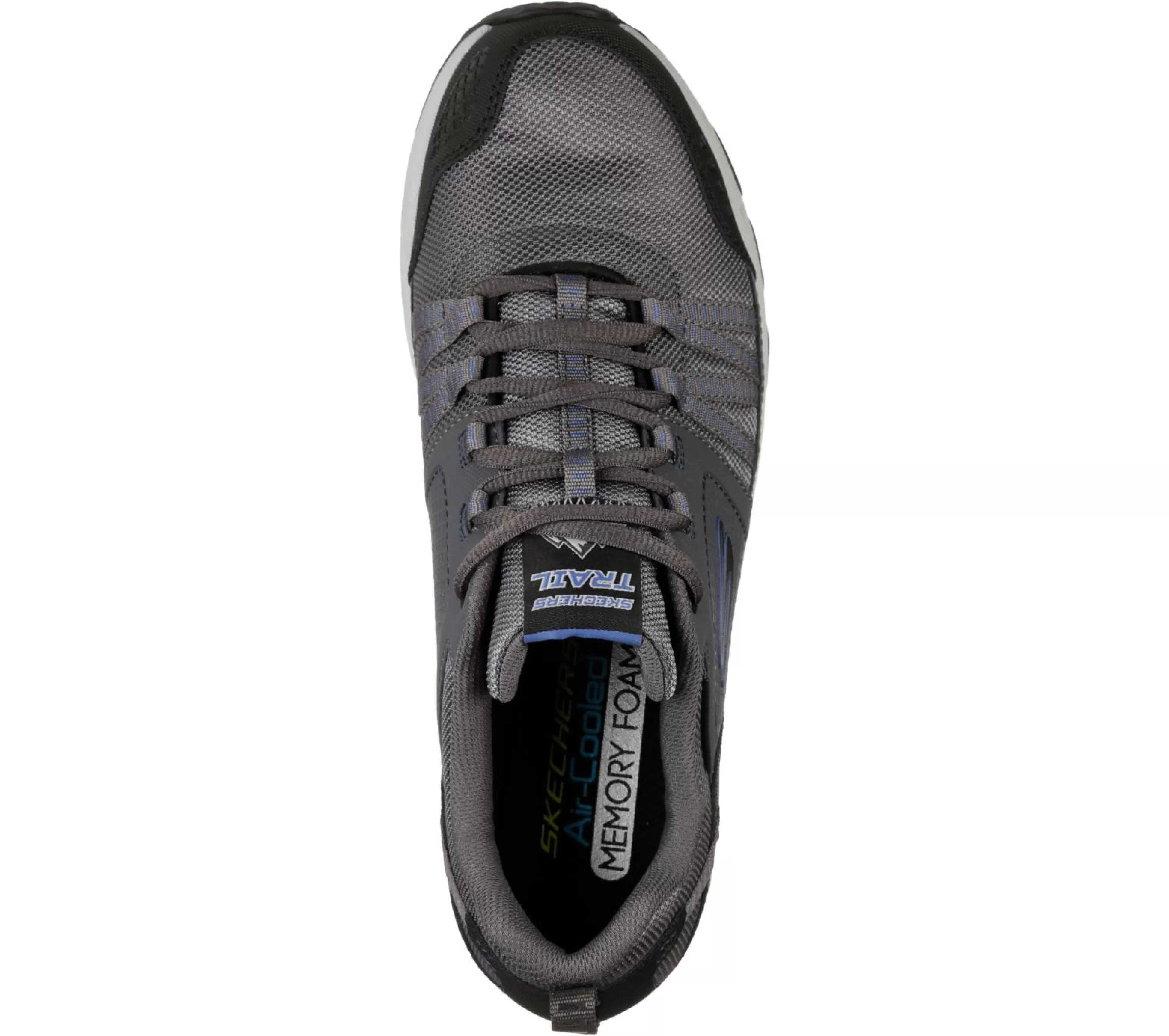 SKECHERS Sportieve Sneakers^Escape Plan HOUTSKOOL / BLAUW