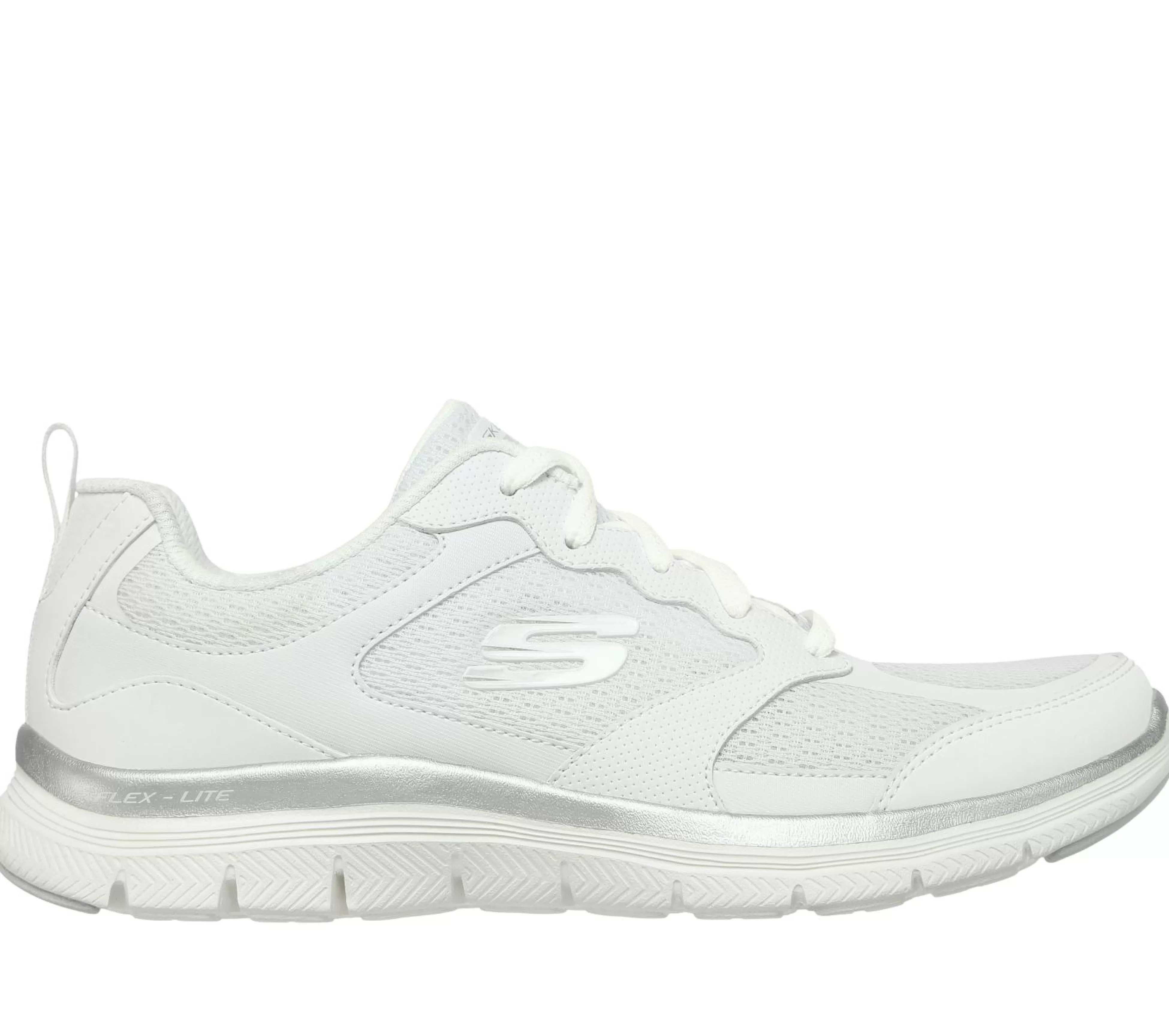 SKECHERS Veterschoenen | Sportieve Sneakers^Flex Appeal 4.0 - Active Flow WIT