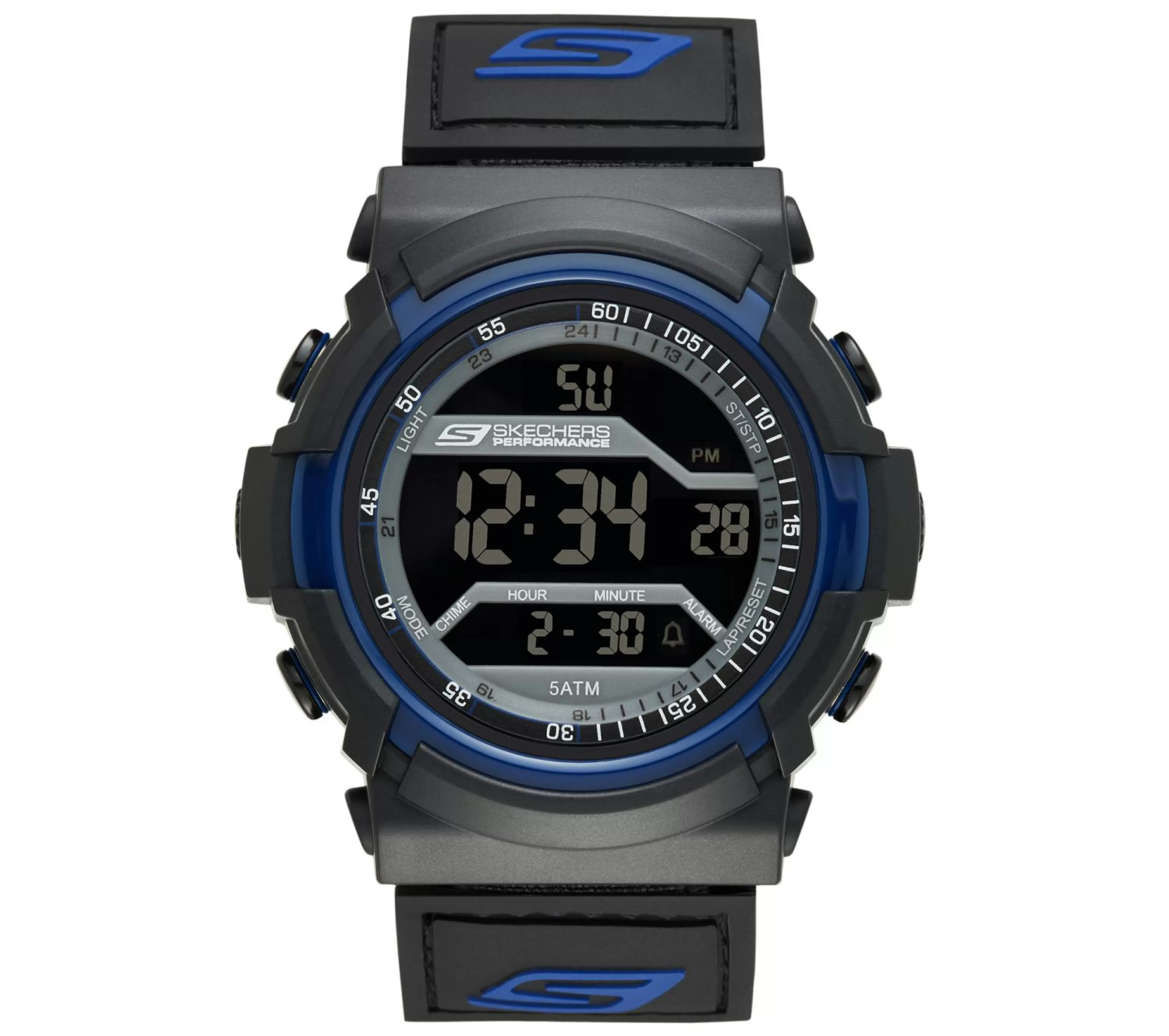 SKECHERS Horloges | Accessoires^Flournoy Watch ZWART / BLAUW