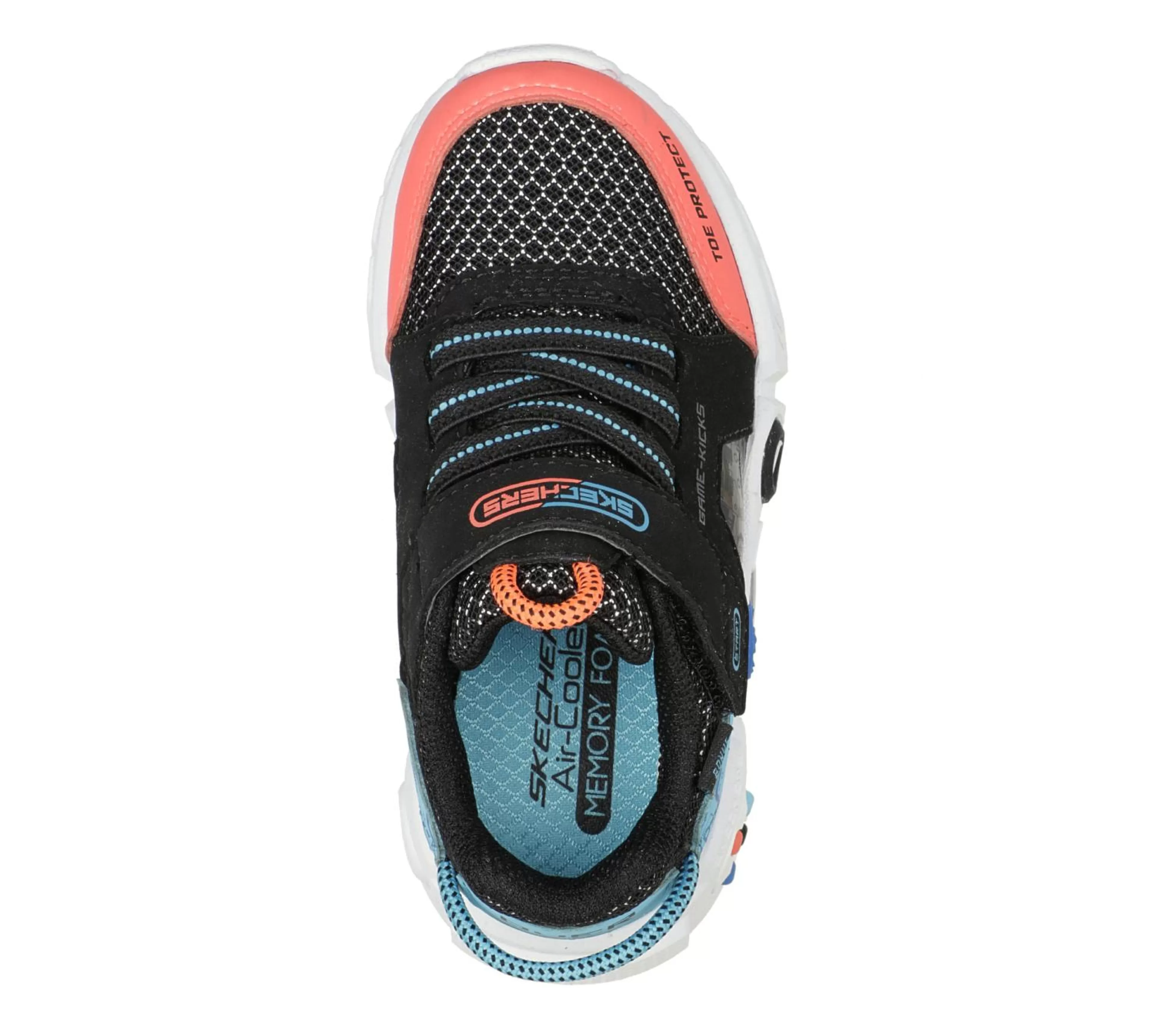 SKECHERS Sneakers^Game Kicks: Lil Gametronix ZWART / MULTI