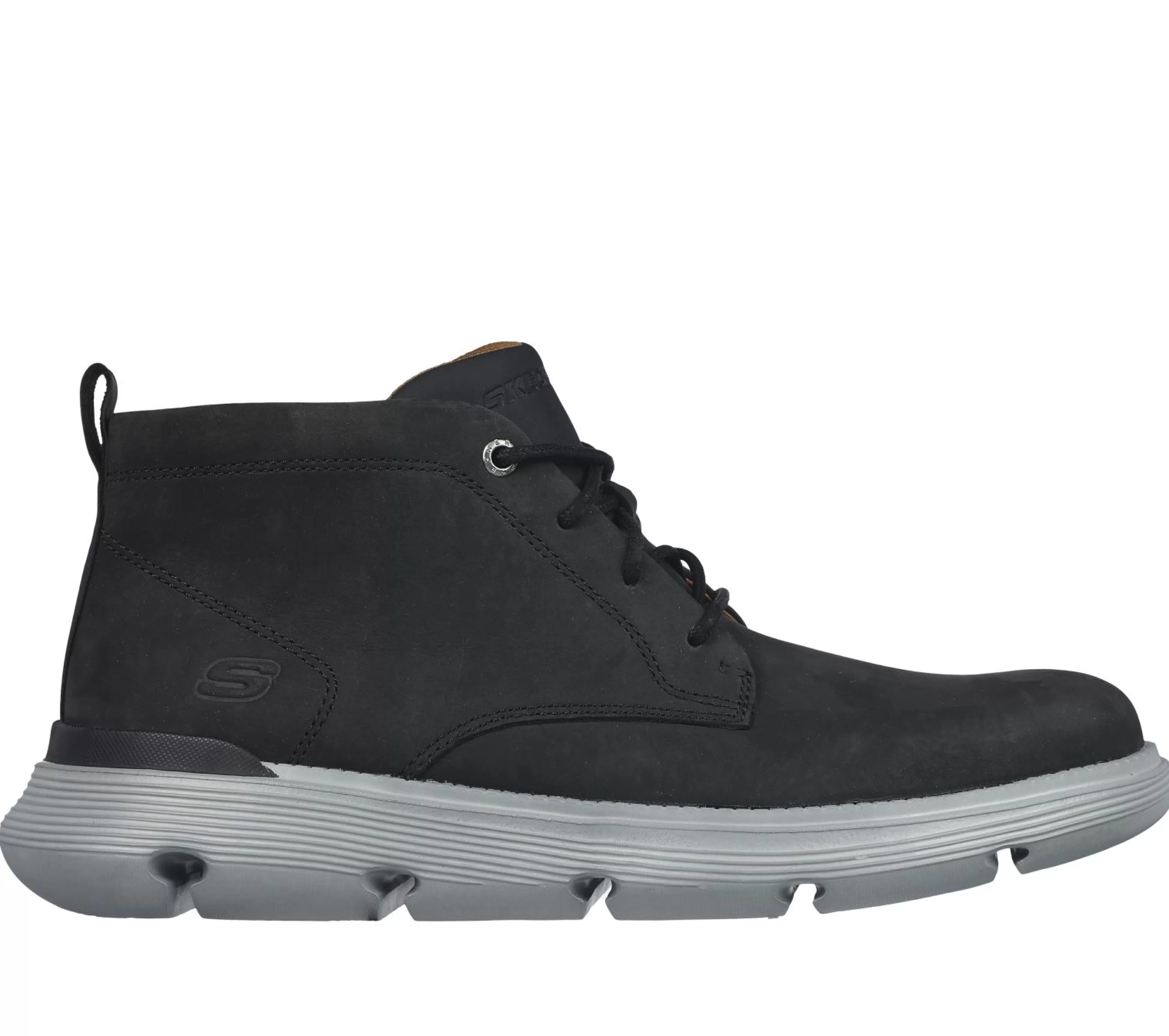 SKECHERS Veterschoenen | Boots^Garza - Fontaine ZWART