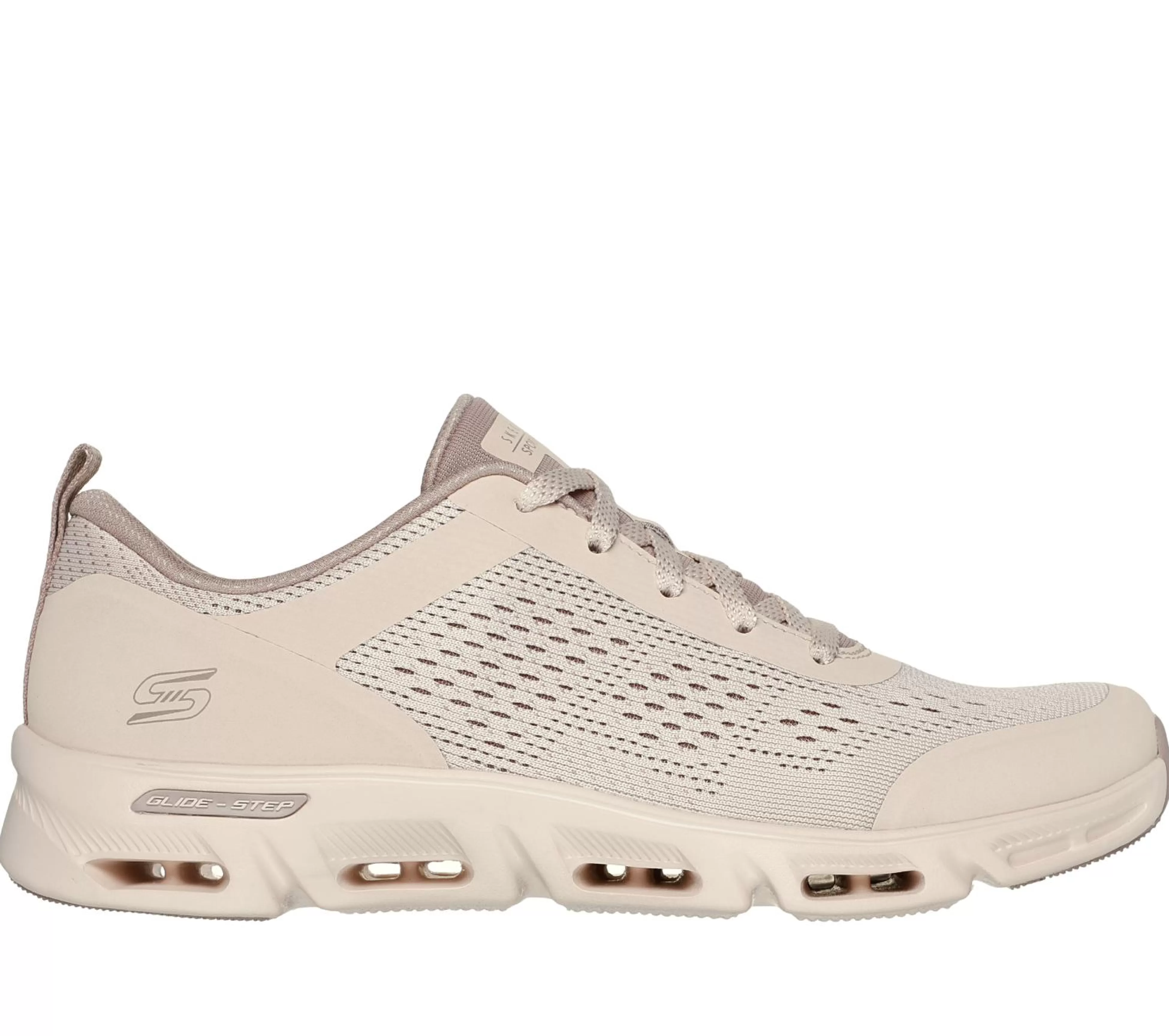 SKECHERS Veterschoenen | Casual Sneakers^Glide-Step Gratify - Lume NUDE NATUURLIJK