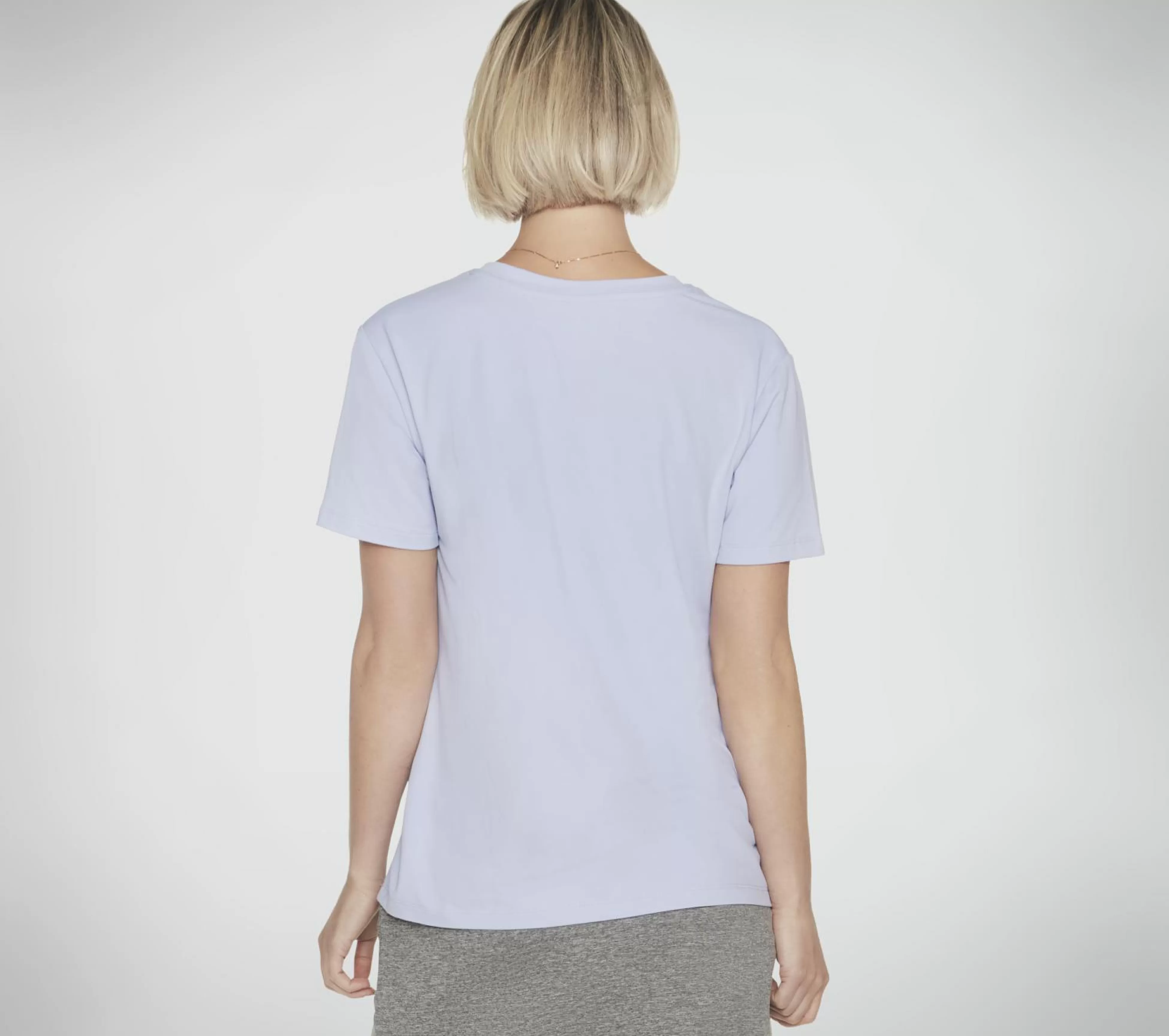 SKECHERS Tops | Tops^GO DRI SERENE V-Neck Tee PURPER / MAAGDENPALM