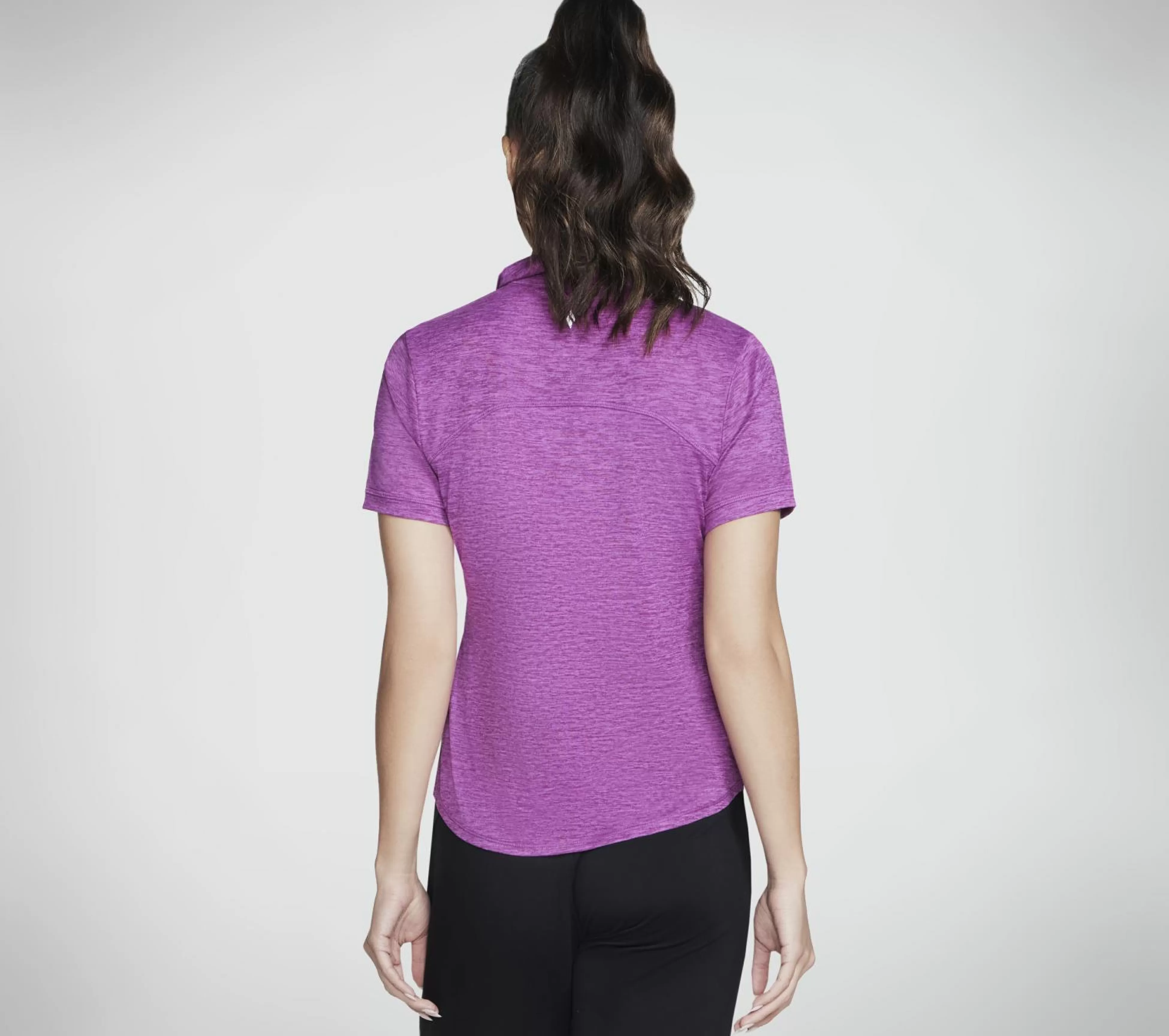 SKECHERS Tops | Tops^GO DRI SWIFT Club Polo VIOLET