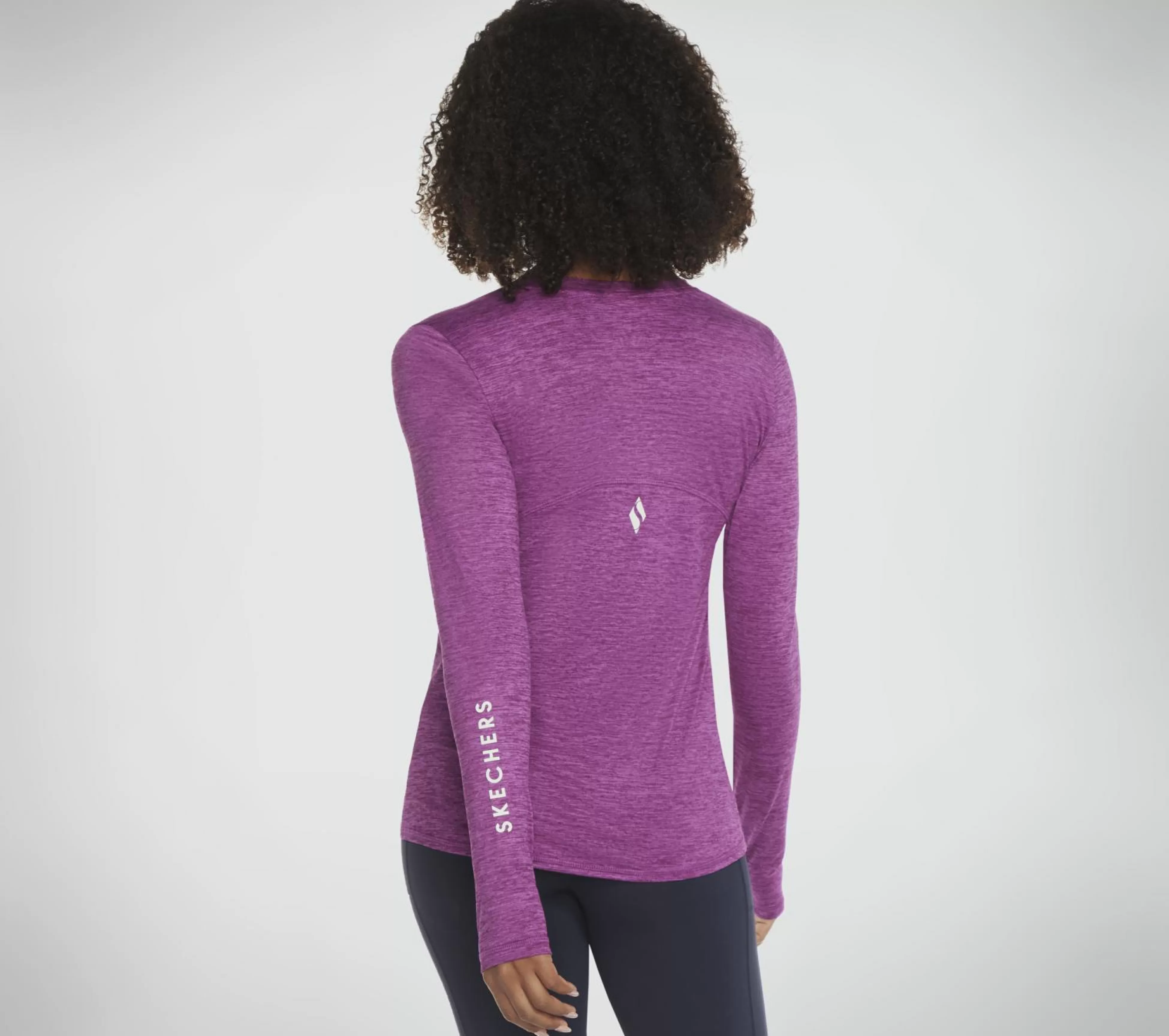 SKECHERS Tops | Tops^GO DRI Swift LS Crew VIOLET