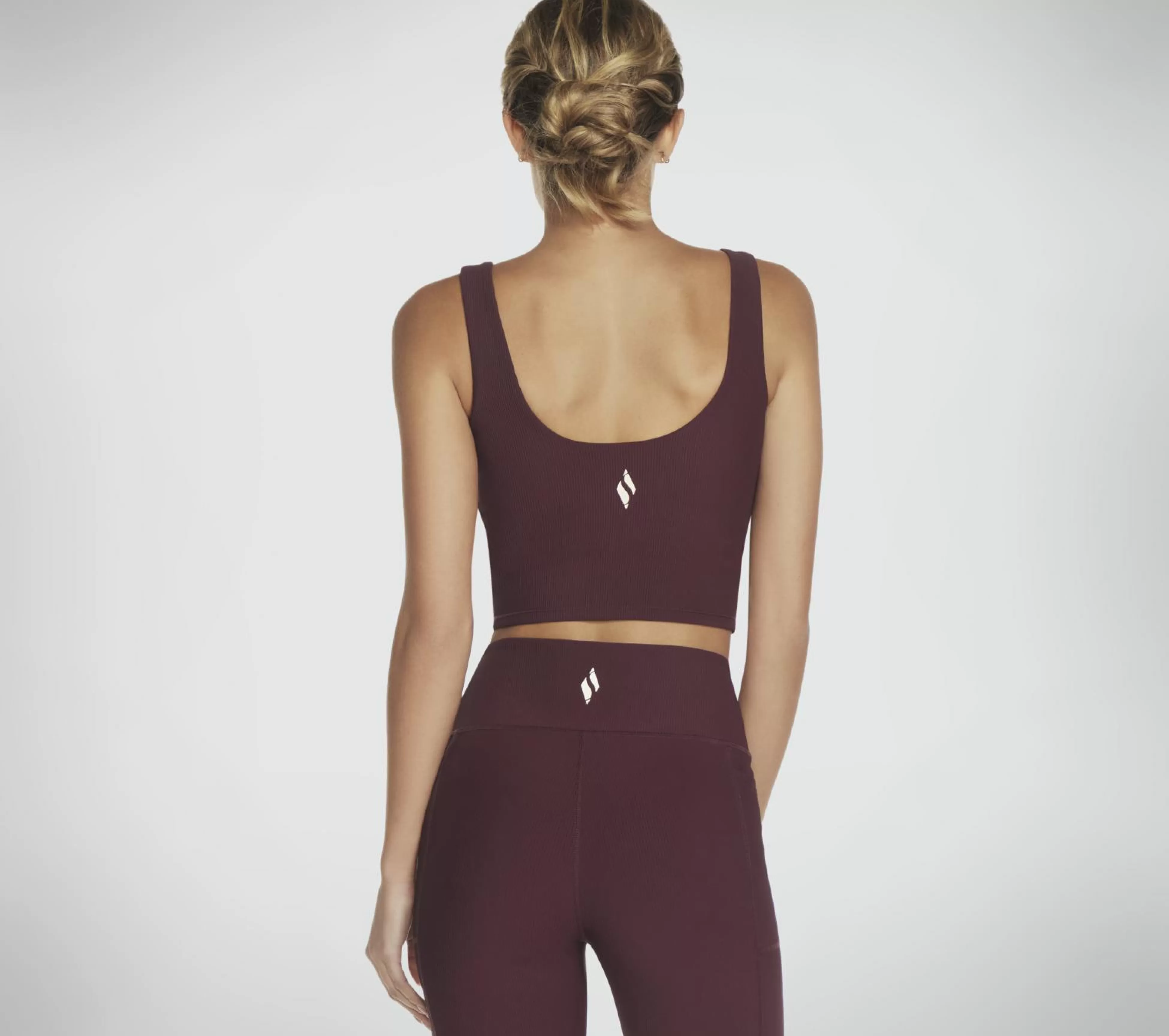 SKECHERS Tops | Tops^GO FLEX RIB Longline Bra BOURGONDIë / ROZE