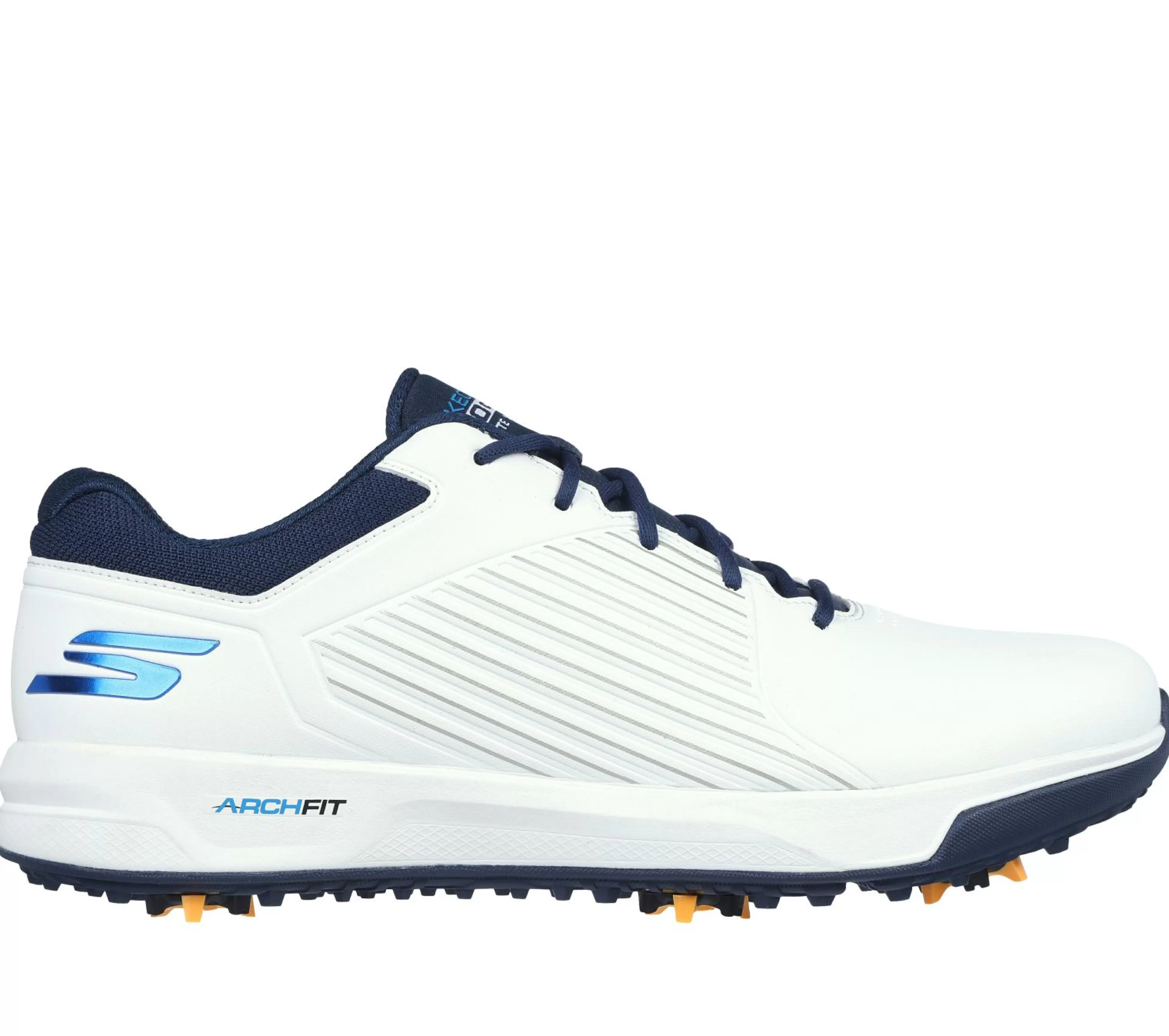 SKECHERS Veterschoenen | Sportieve Sneakers^GO GOLF Arch Fit Elite Vortex WIT / MARINE