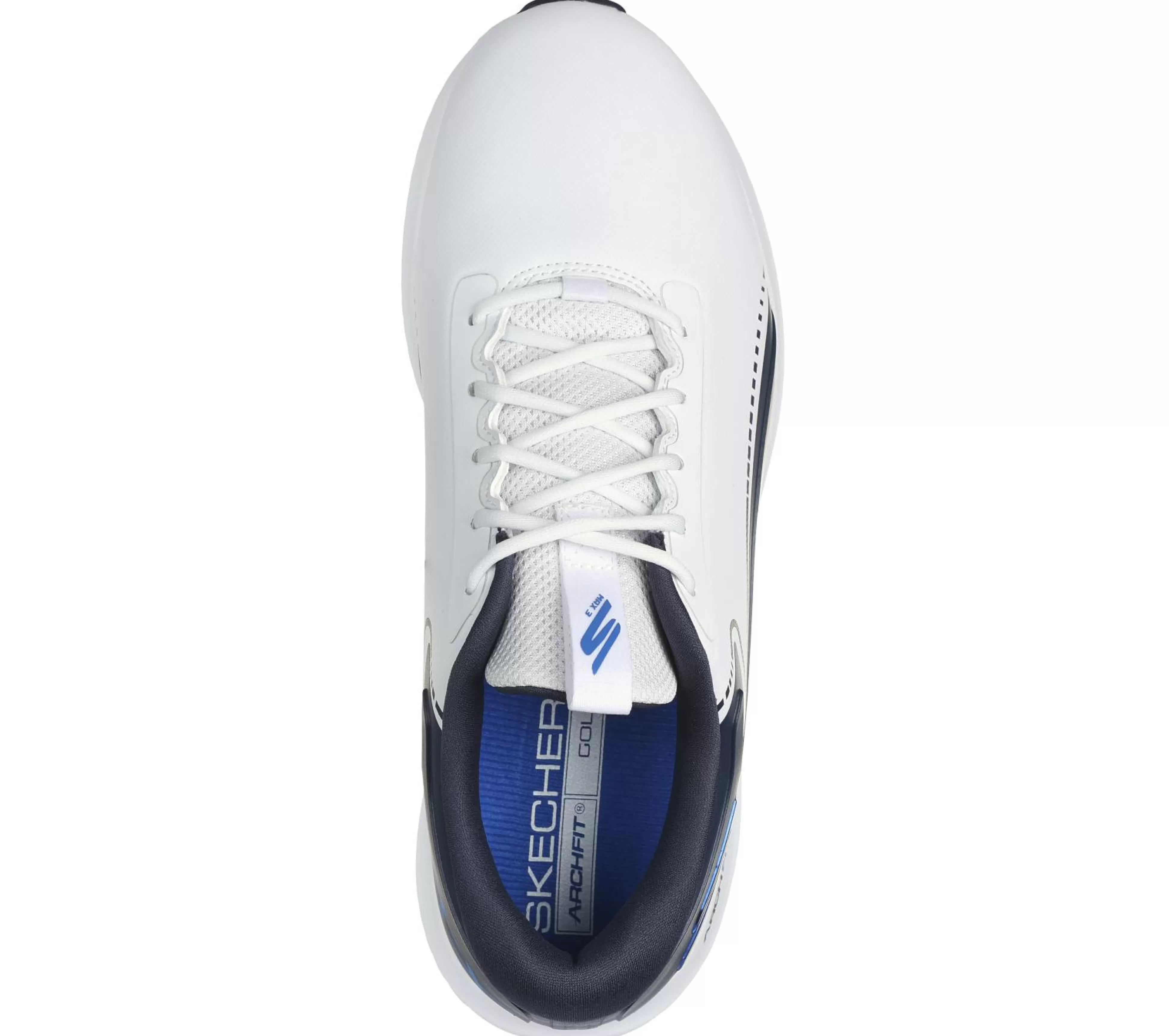 SKECHERS Veterschoenen | Sportieve Sneakers^GO GOLF Max 3 WIT / MARINE