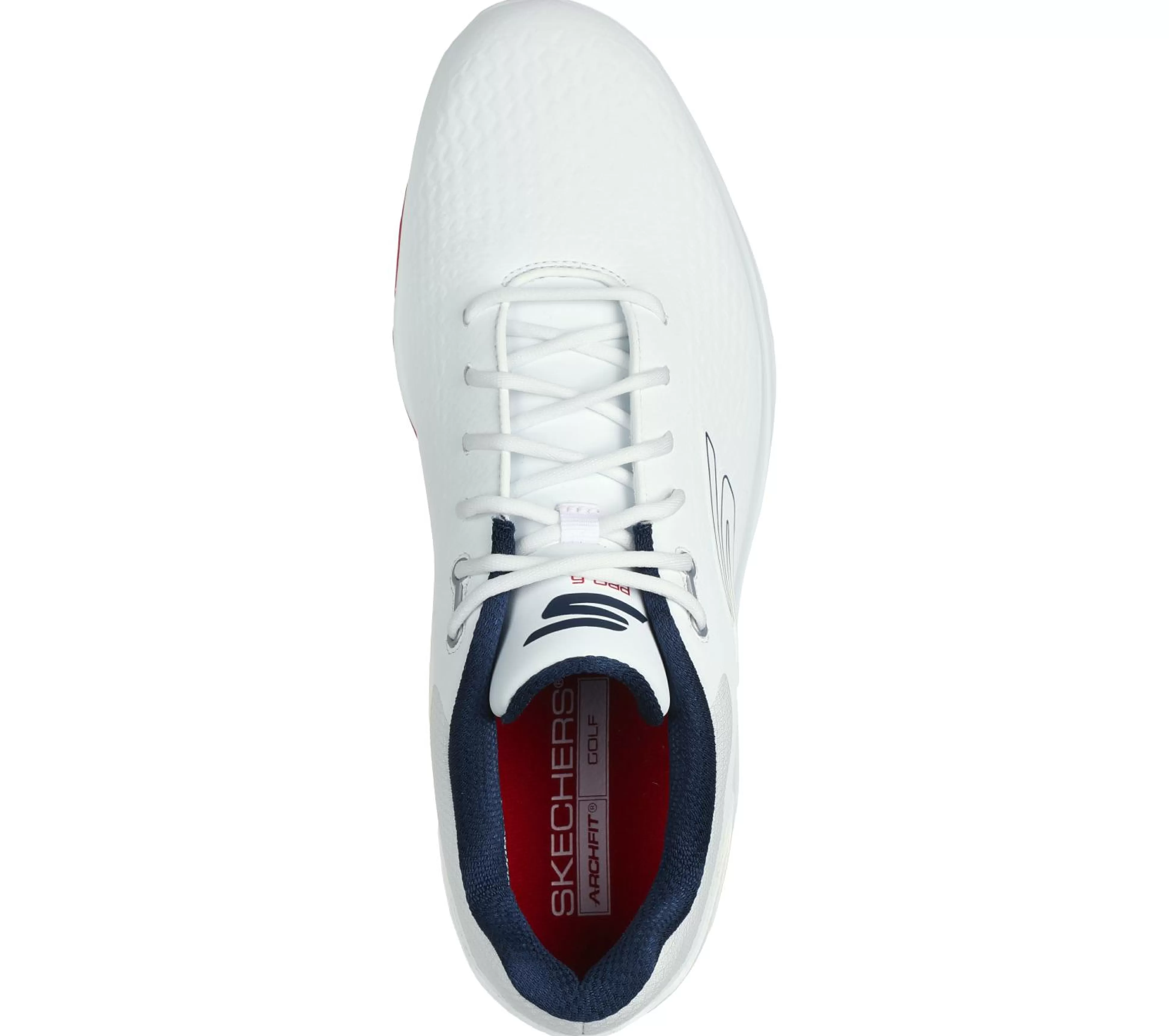 SKECHERS Sportieve Sneakers | Veterschoenen^GO GOLF PRO 6 WIT / MARINE