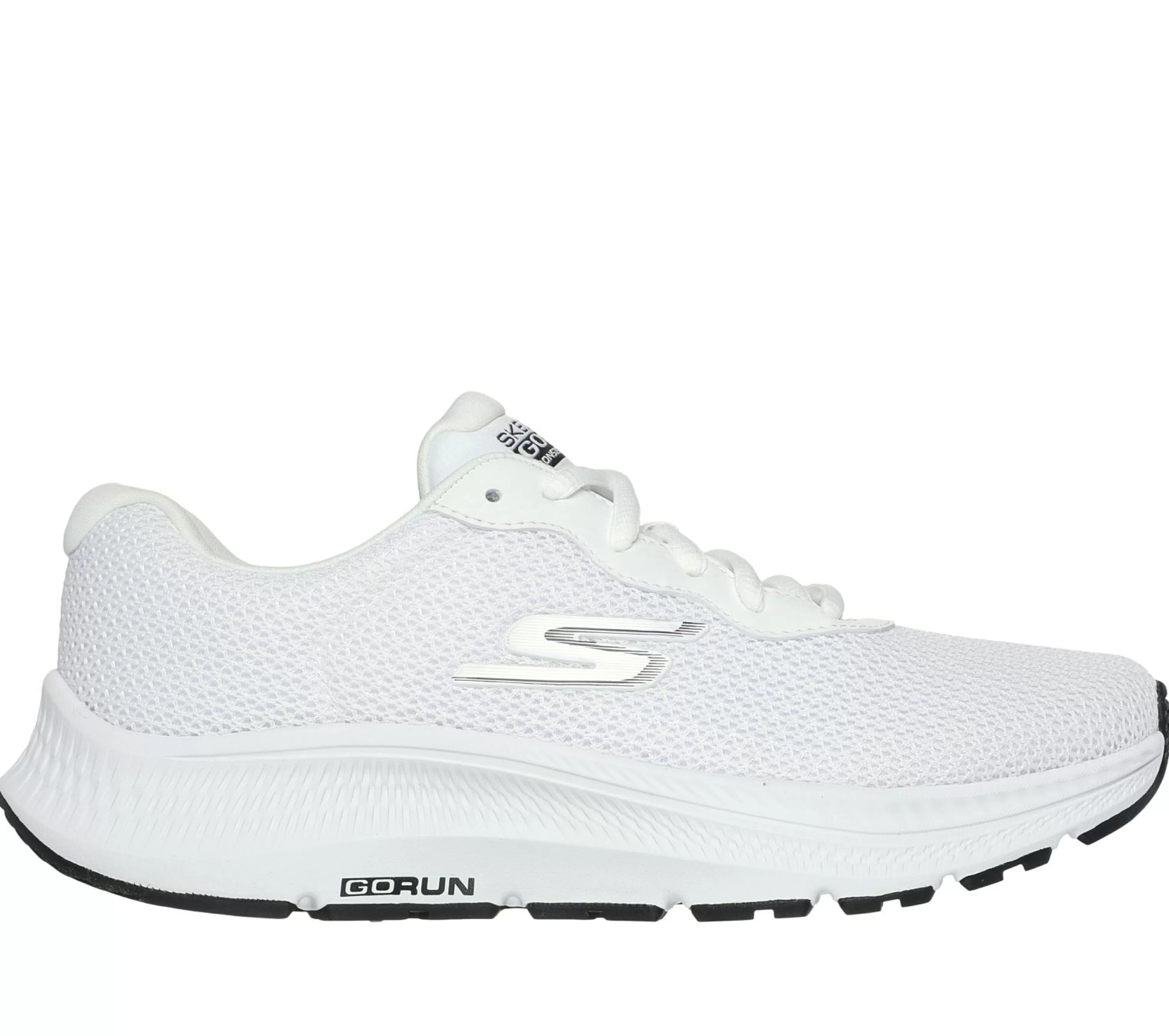 SKECHERS Veterschoenen | Sportieve Sneakers^GO RUN Consistent 2.0 - Engaged WIT / ZWART