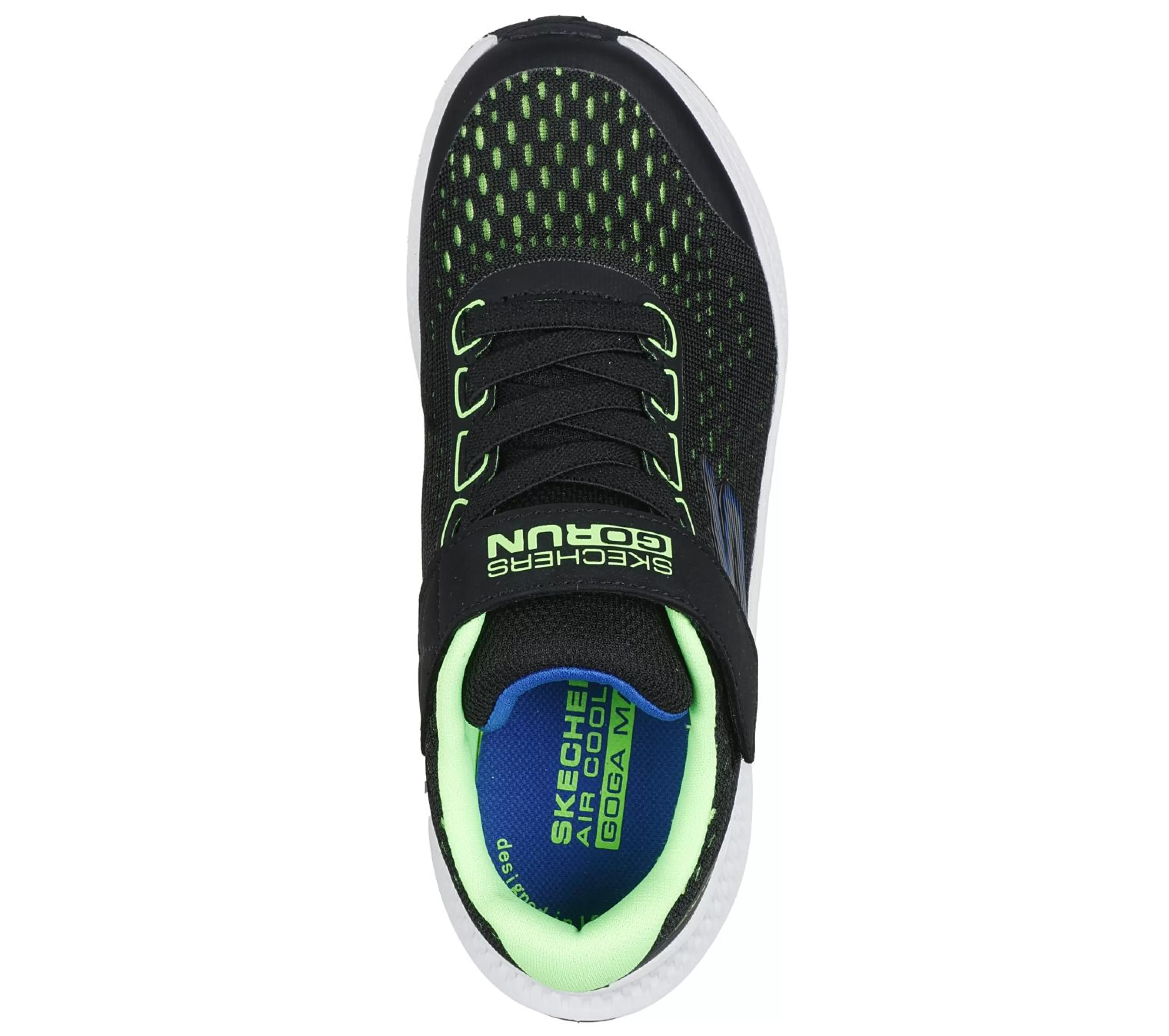 SKECHERS Instappers | Sneakers^GO RUN Consistent 2.0 - Kexlux ZWART / BLAUW / LIMOEN