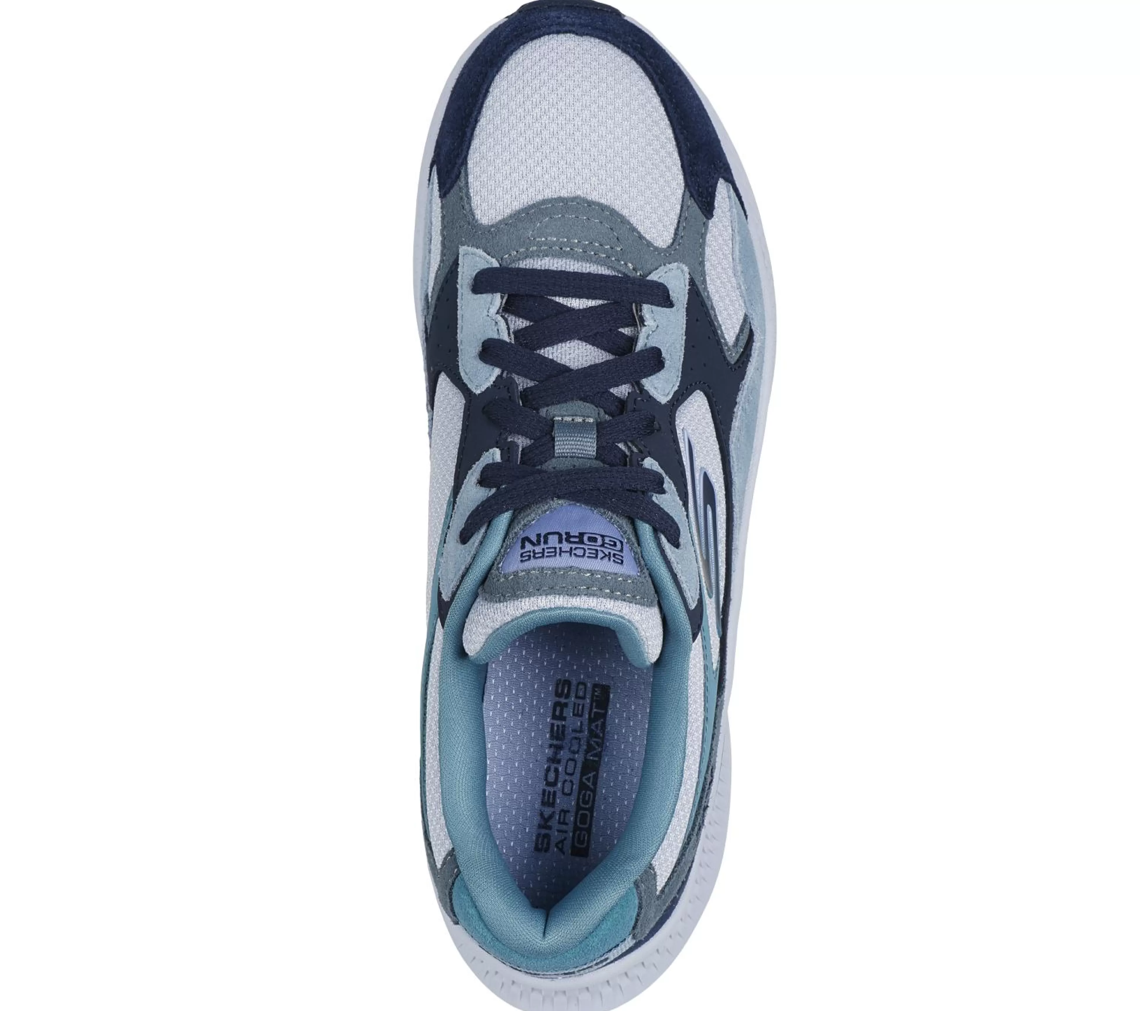 SKECHERS Veterschoenen | Sportieve Sneakers^GO RUN Consistent 2.0 - Retro Stride BLAUW / MARINE