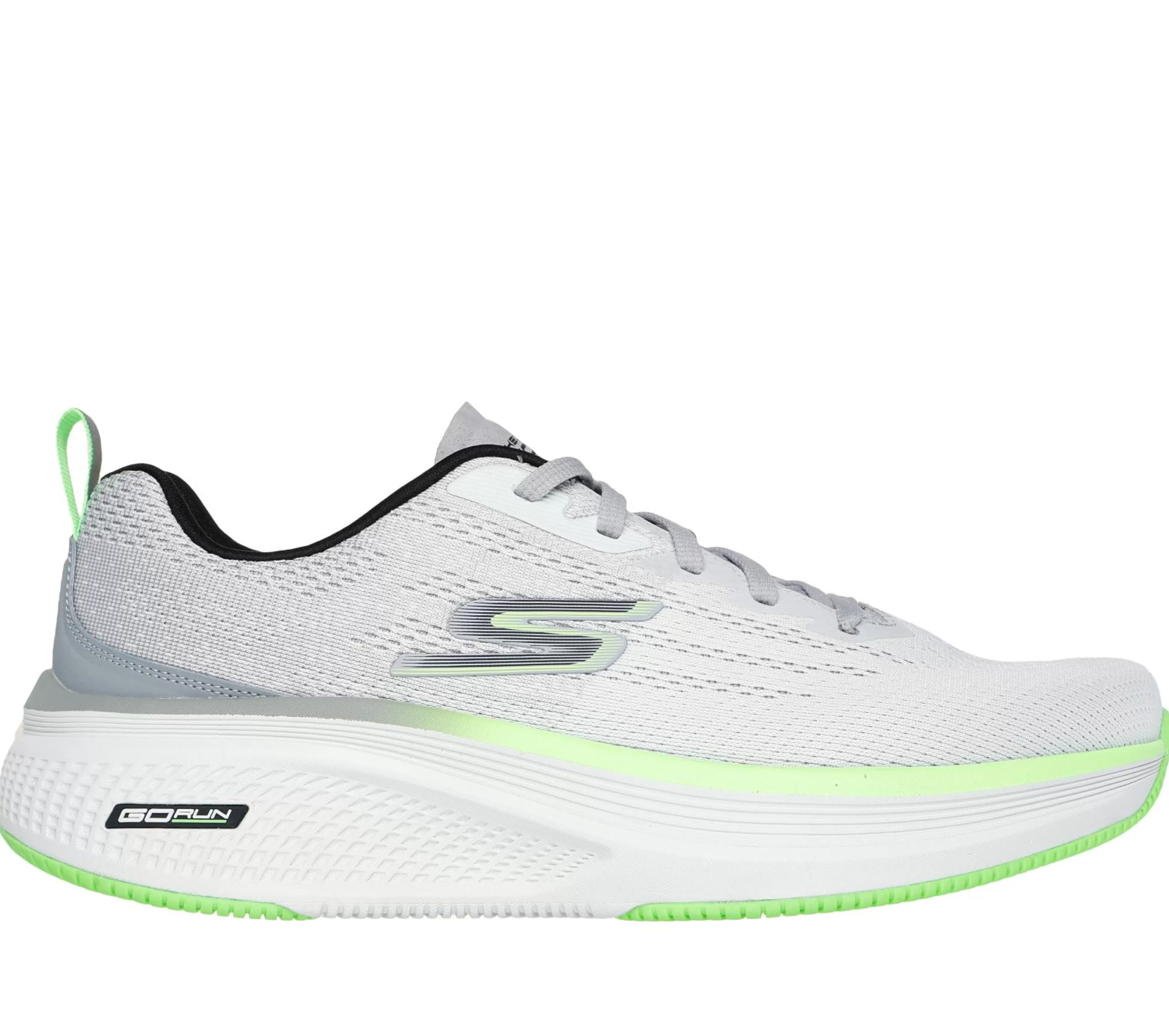 SKECHERS Veterschoenen | Sportieve Sneakers^GO RUN Elevate 2.0 - Fluid Motion WIT / GRIJS