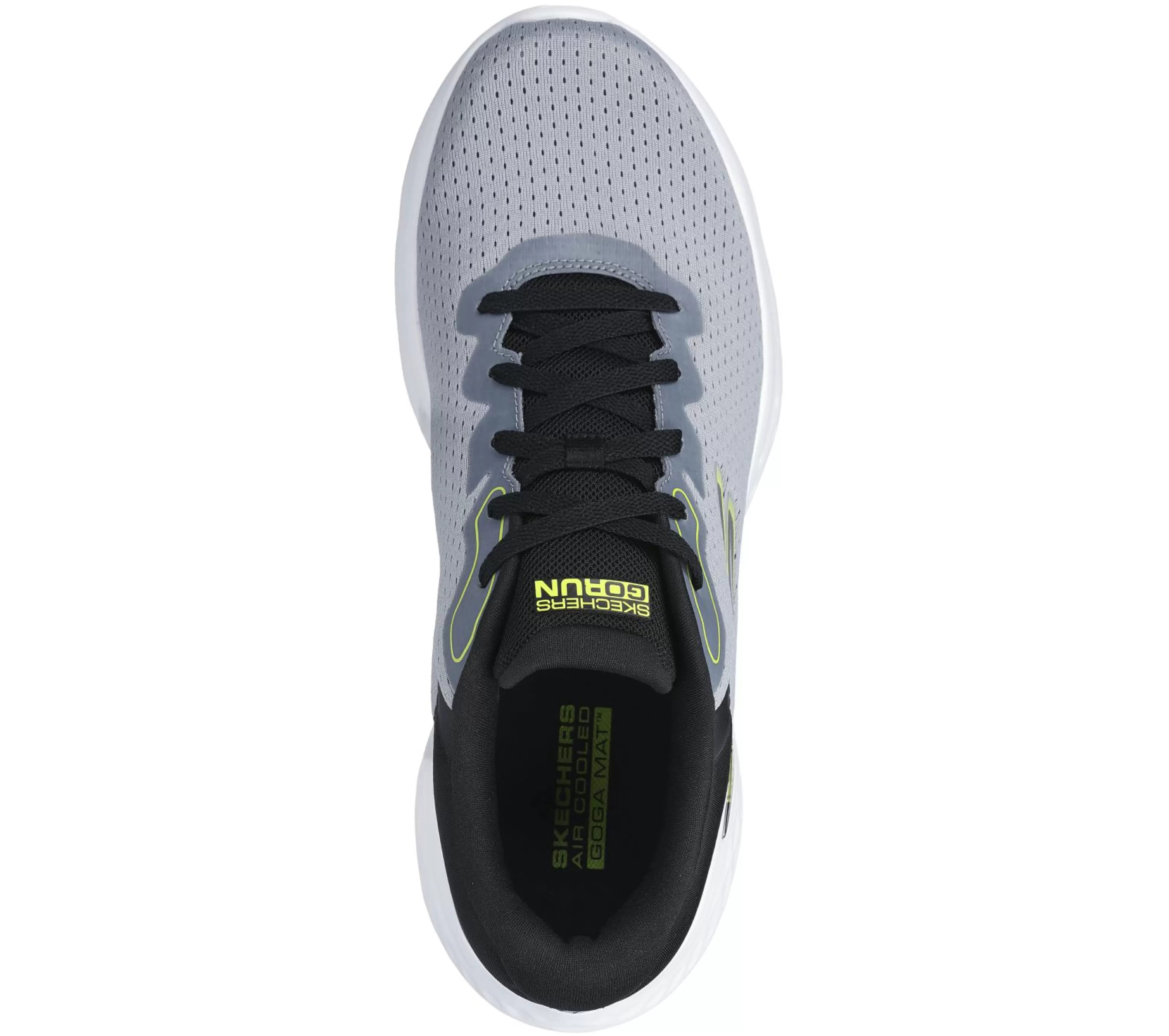 SKECHERS Veterschoenen | Sportieve Sneakers^GO RUN Lite - Anchorage GRIJS / ZWART