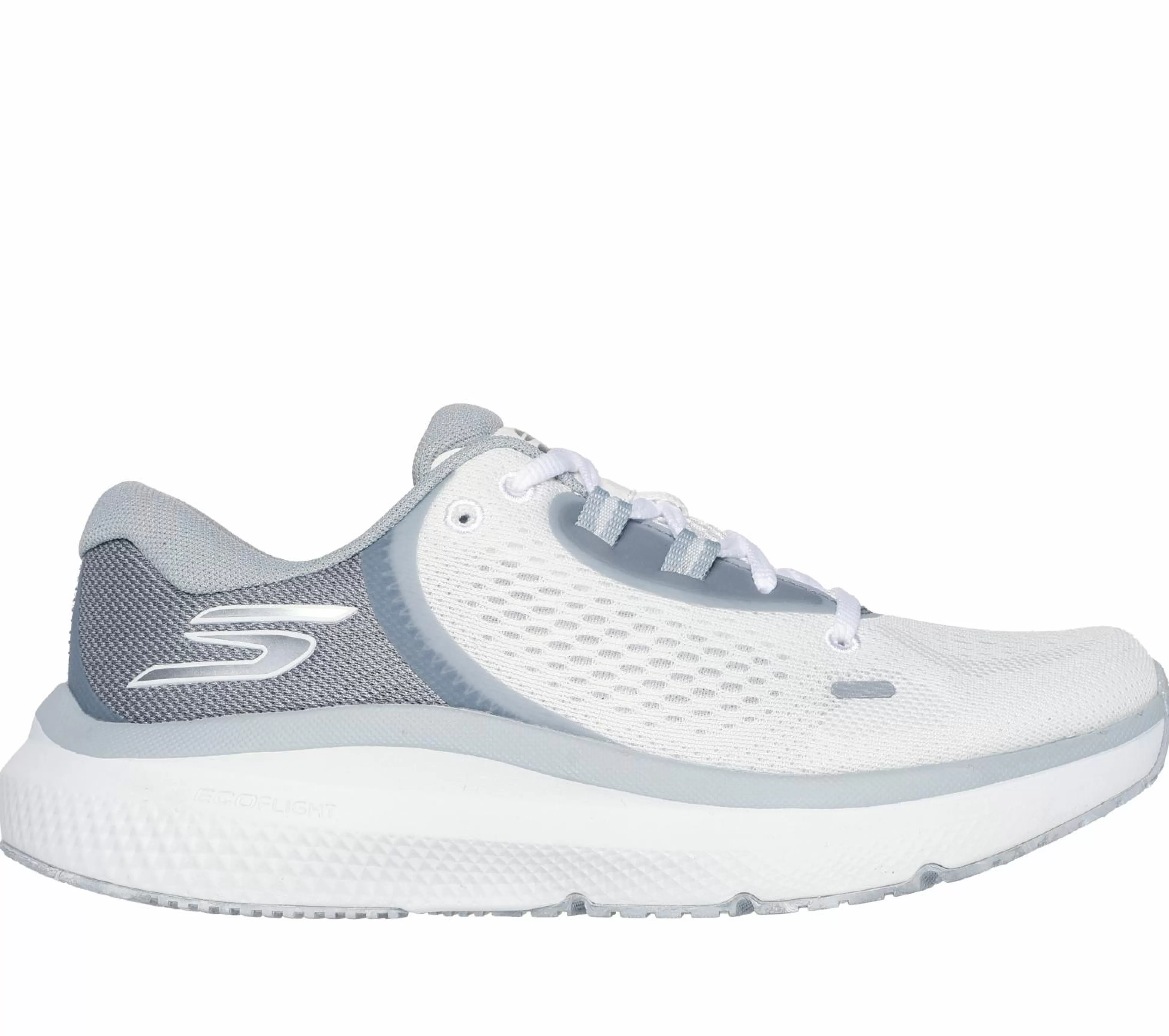 SKECHERS Veterschoenen | Sportieve Sneakers^GO RUN Pure 4 WIT / GRIJS