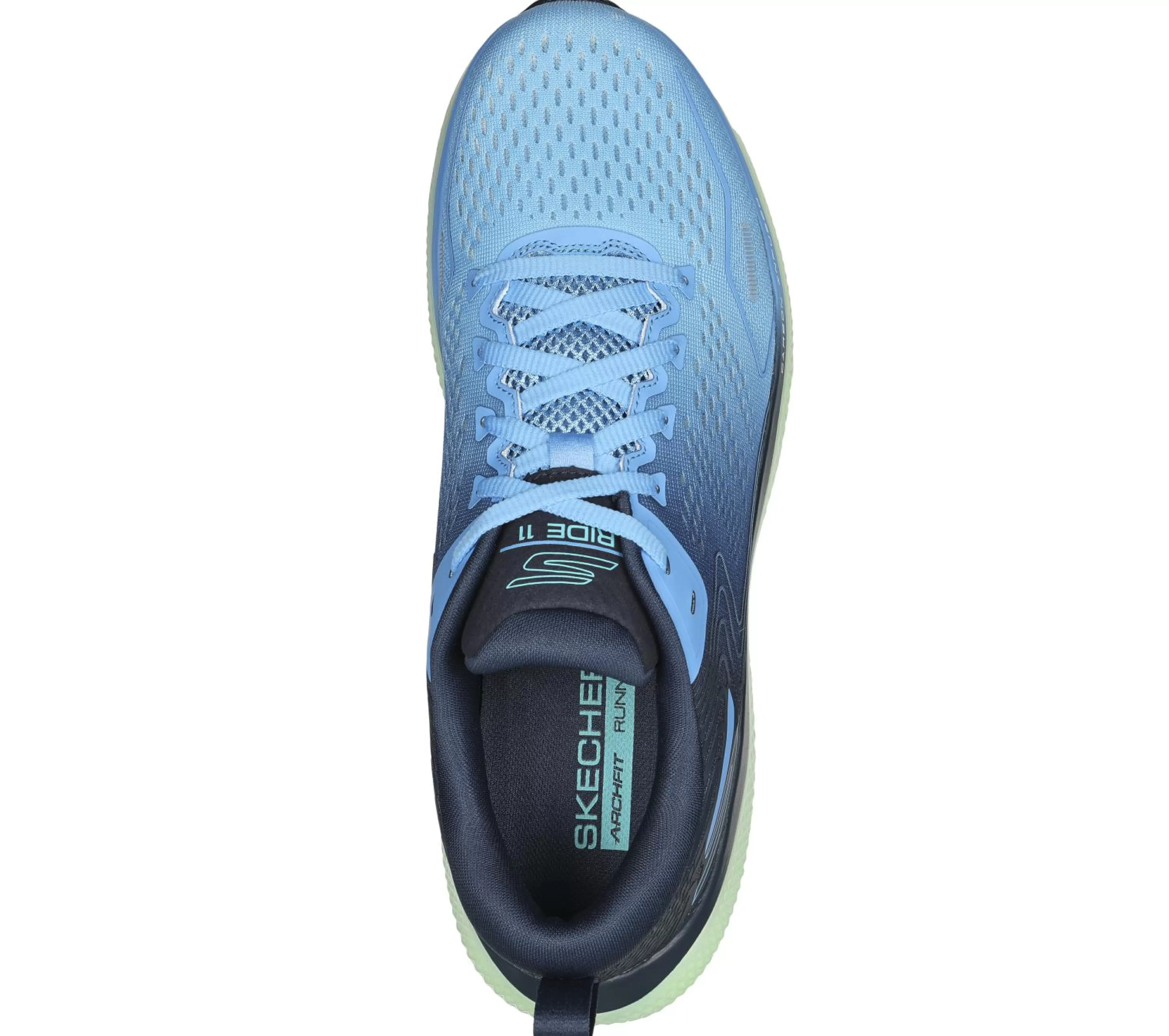 SKECHERS Veterschoenen | Sportieve Sneakers^GO RUN Ride 11 BLAUW